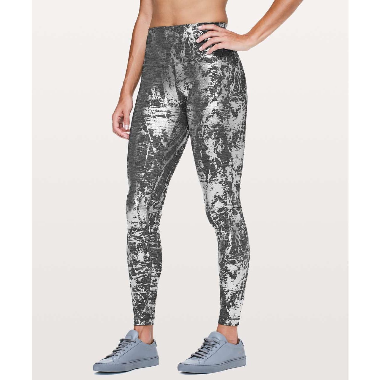 Lululemon Wunder Under Hi-Rise Tight *Brindle Foil 28" Size 6 - Image 1