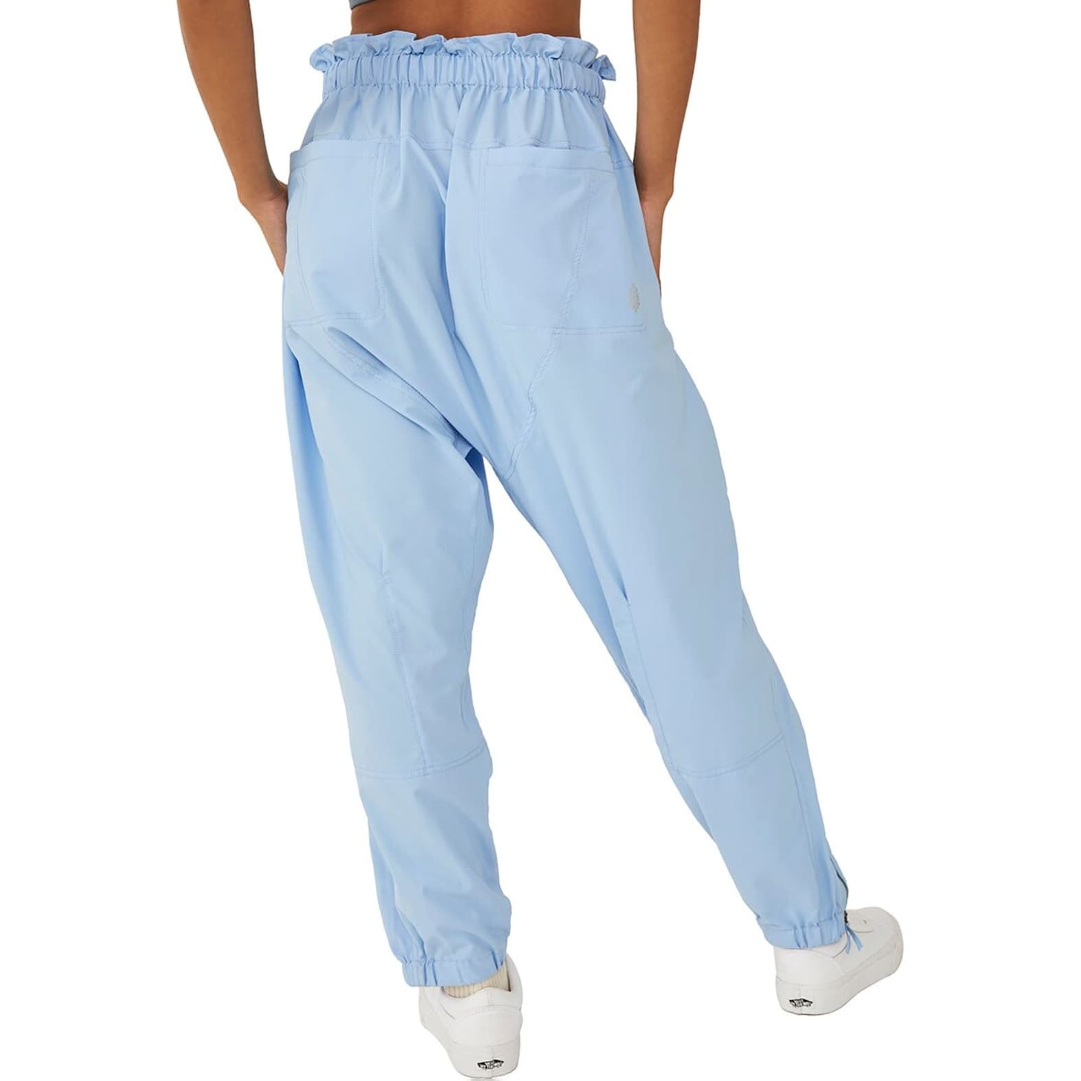 Free People FP Movement Spring Trekker Harem Cargo Pant - Snowbird Blue - XS - Thumbnail 6