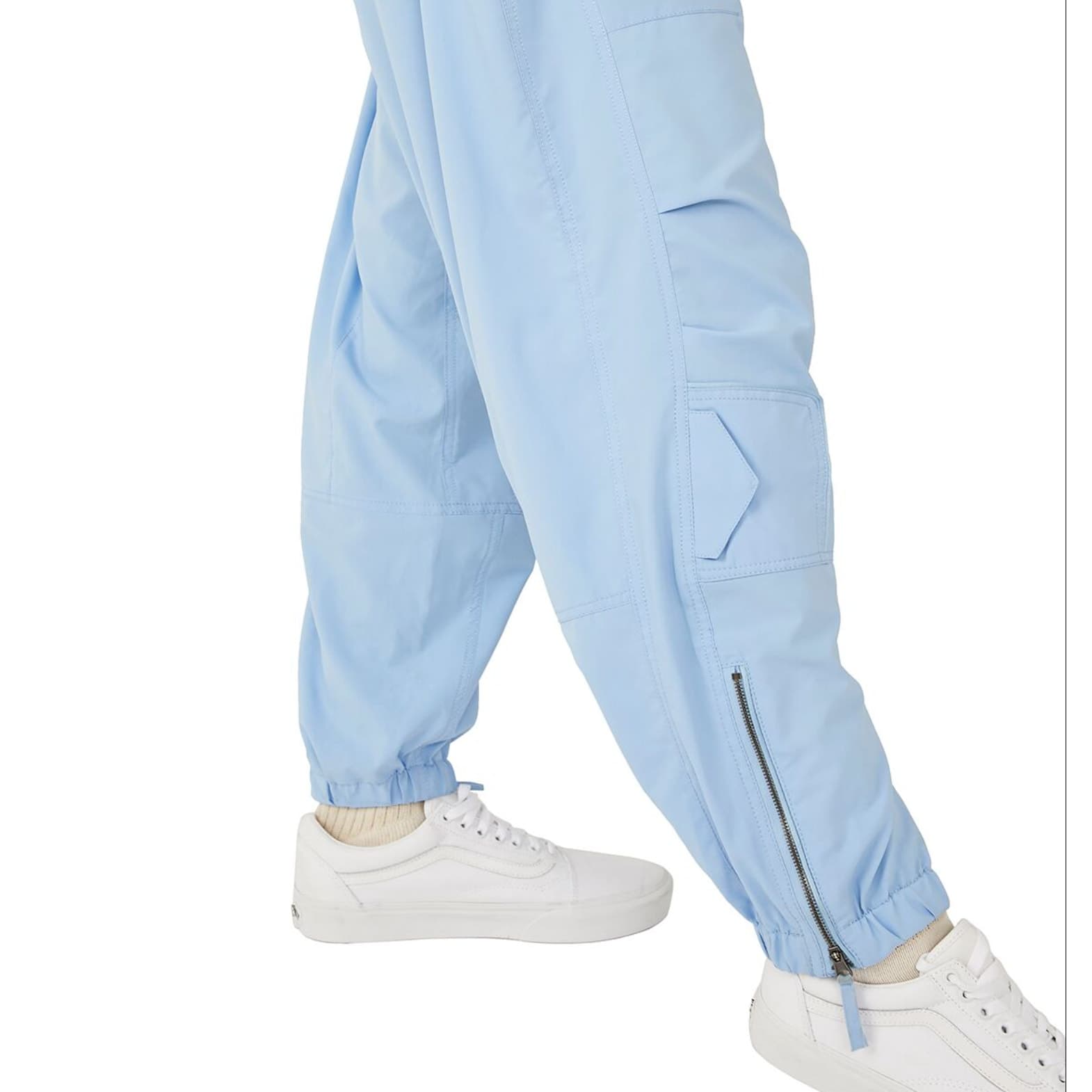 Free People FP Movement Spring Trekker Harem Cargo Pant - Snowbird Blue - XS - Thumbnail 5