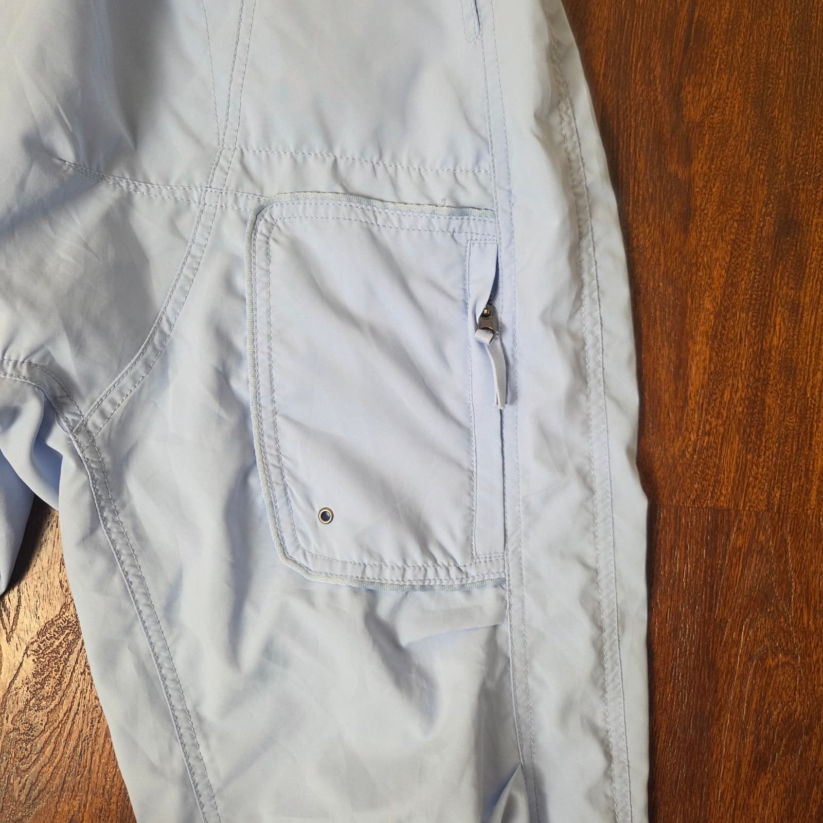 Free People FP Movement Spring Trekker Harem Cargo Pant - Snowbird Blue - XS - Thumbnail 8