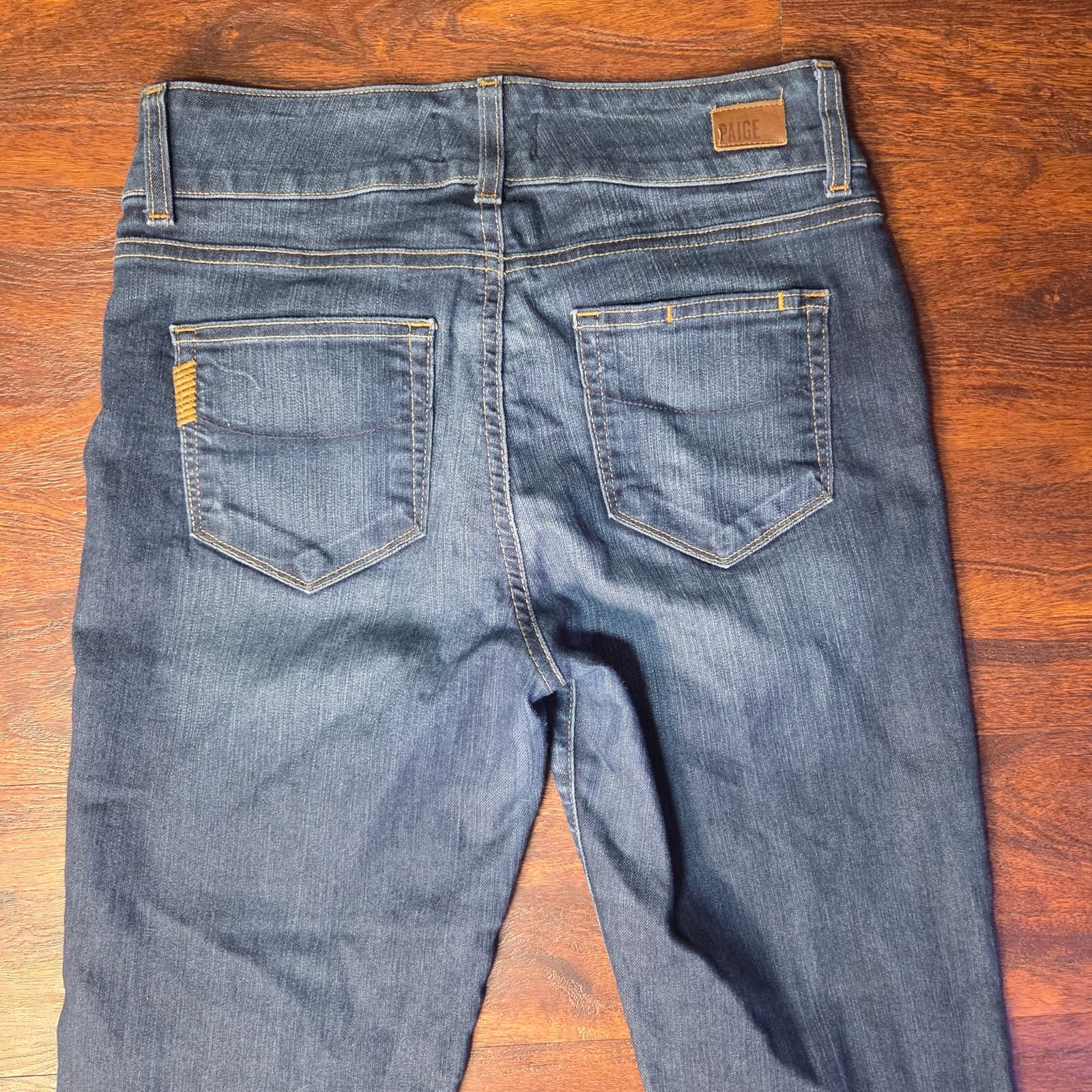 Hidden Hills Straight Leg Mid-Rise Jeans, Size 29 - Thumbnail 5
