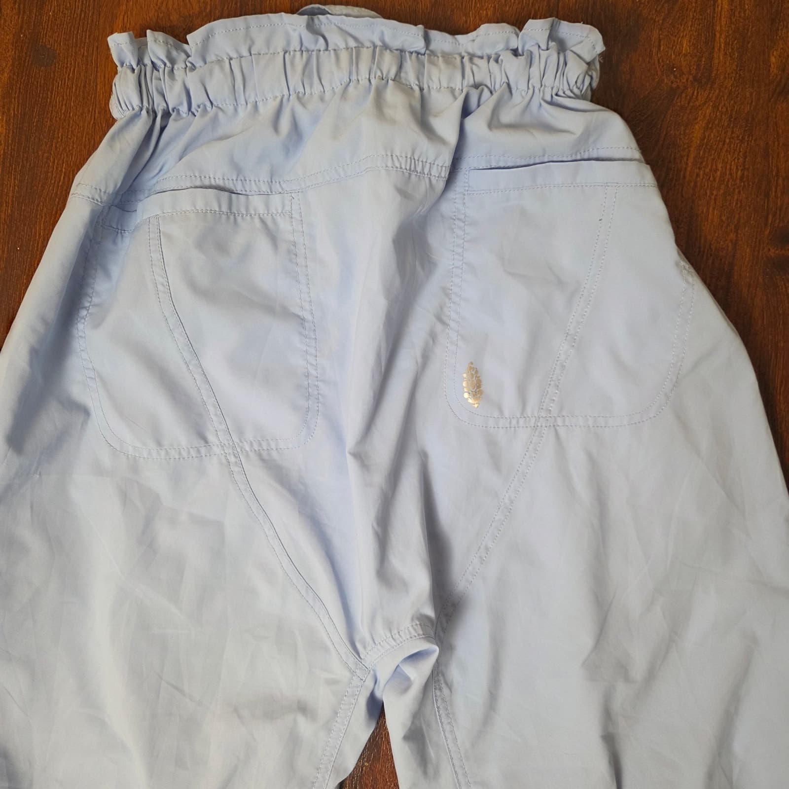 Free People FP Movement Spring Trekker Harem Cargo Pant - Snowbird Blue - XS - Thumbnail 10