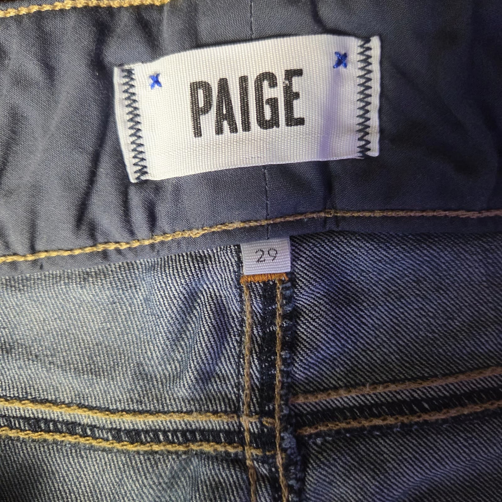 Hidden Hills Straight Leg Mid-Rise Jeans, Size 29 - Thumbnail 6