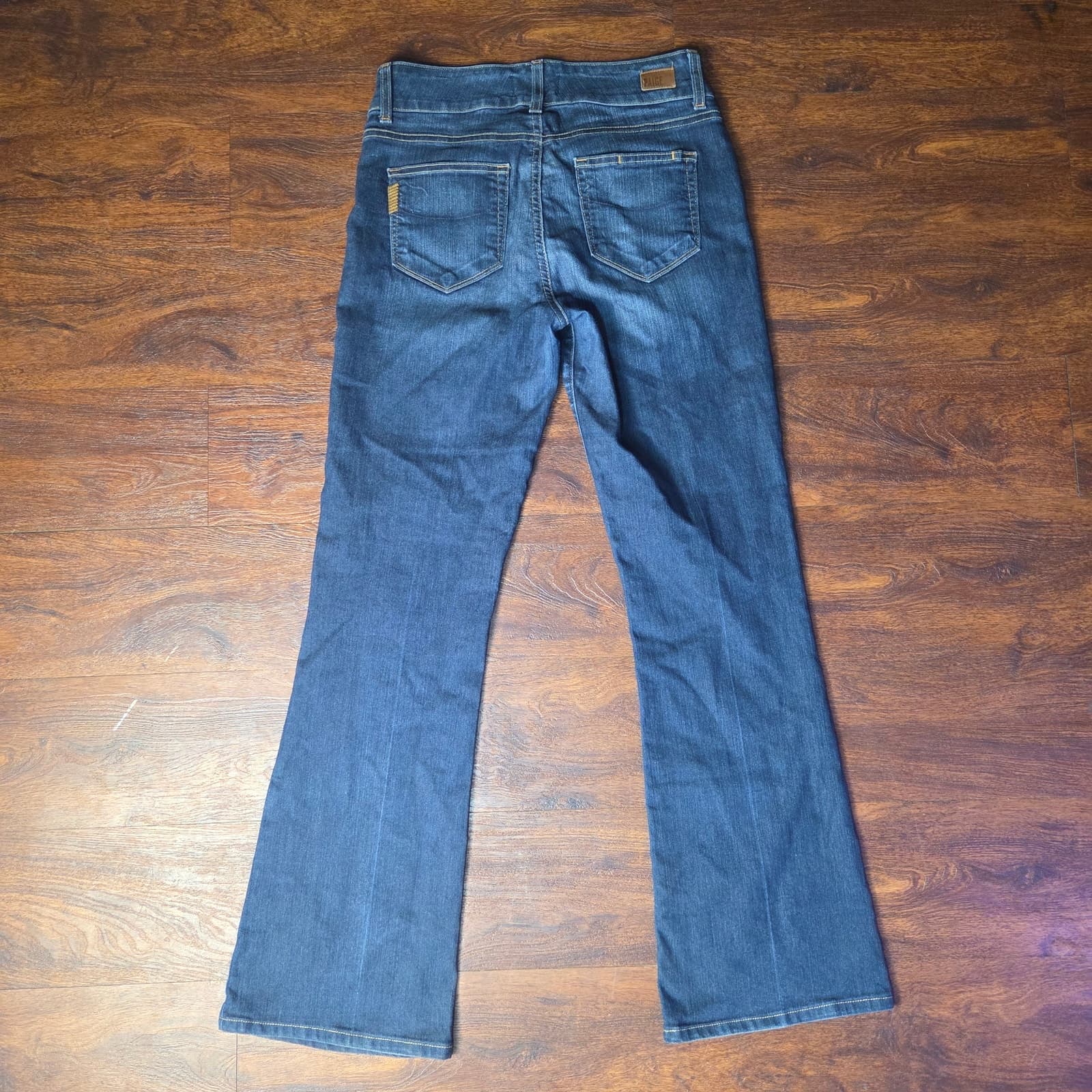 Hidden Hills Straight Leg Mid-Rise Jeans, Size 29 - Thumbnail 4