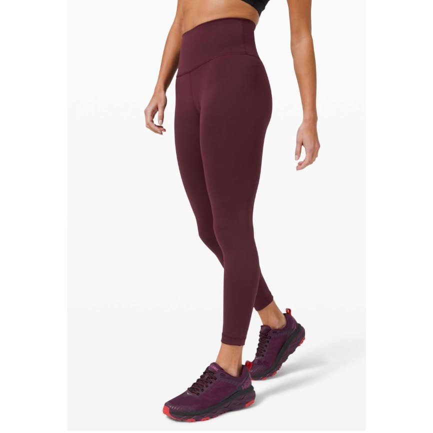 Lululemon Wunder Train High-Rise Tight 25" - Cassis - Size 4 - Style # W5CQDS - Thumbnail 2
