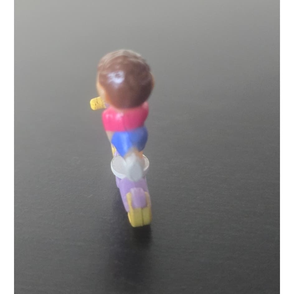 Vintage Polly Pocket Bluebird 1994 Strollin' Surprise Ben Doll + Scooter - Thumbnail 5