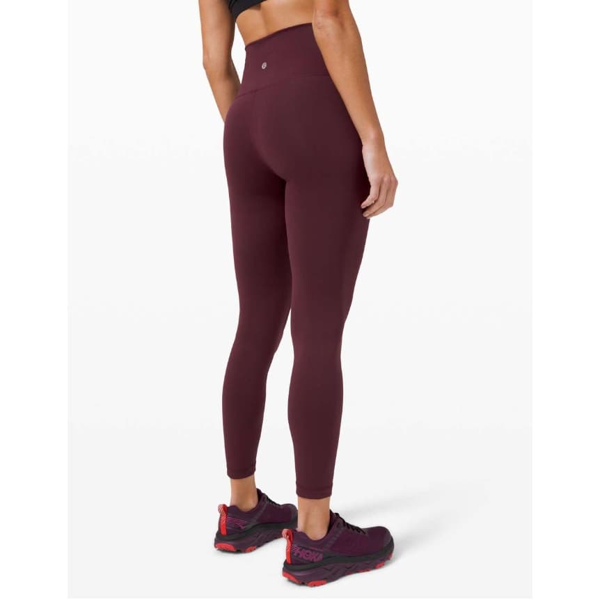 Lululemon Wunder Train High-Rise Tight 25" - Cassis - Size 4 - Style # W5CQDS - Thumbnail 3