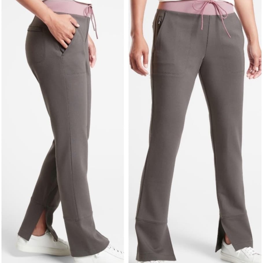 Athleta Hermosa Pant - Shale (Gray) - XL - Thumbnail 2