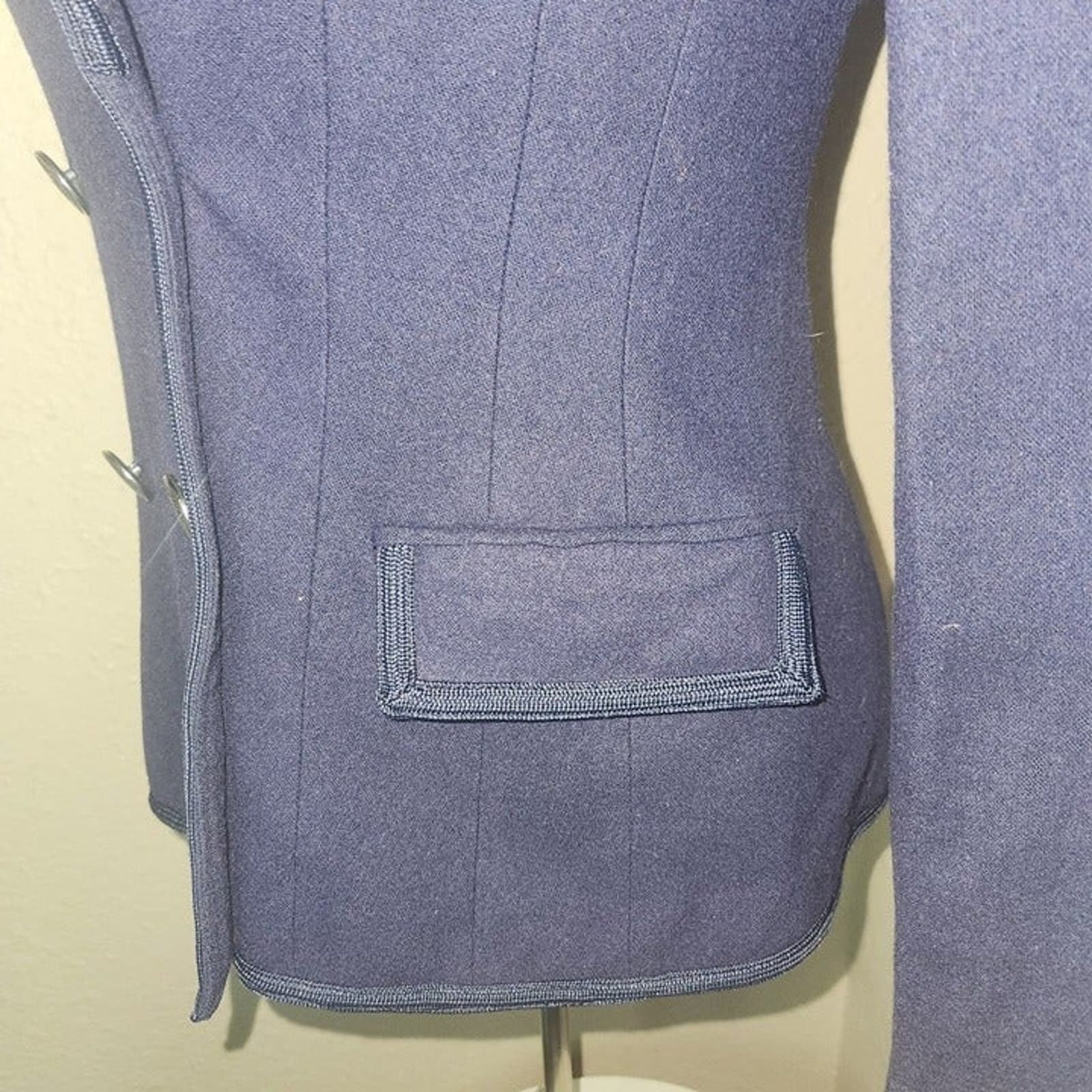 BB Dakota Military Style Wool Blend Jacket, Small - Thumbnail 4