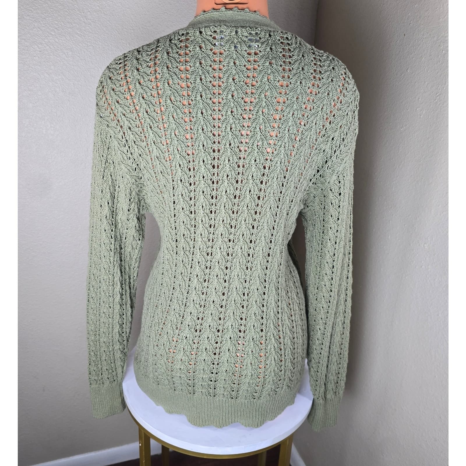 Aritzia Wilfred Reverence Cardigan - Sundried Olive - XXS - Article # 106258 - Thumbnail 9