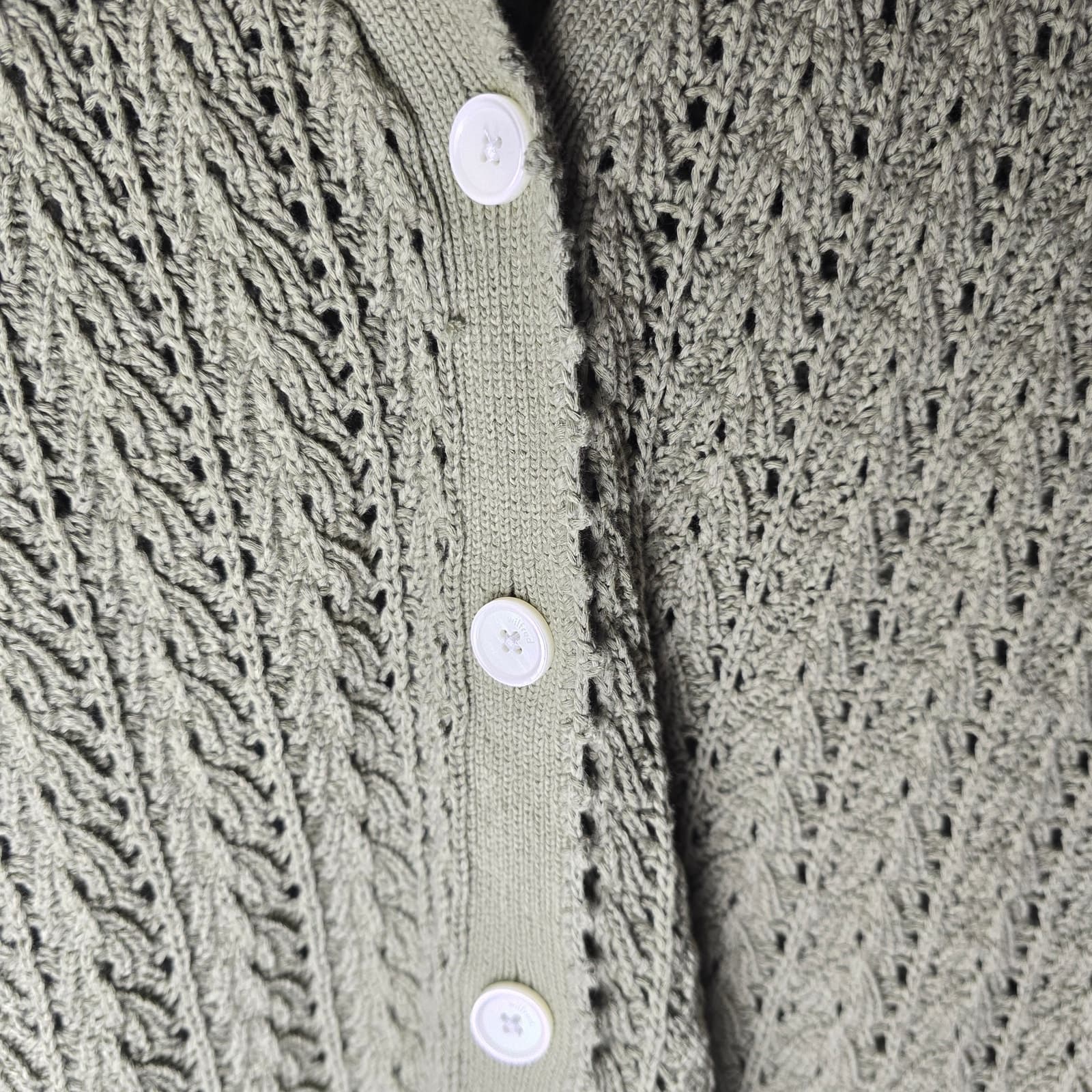 Aritzia Wilfred Reverence Cardigan - Sundried Olive - XXS - Article # 106258 - Thumbnail 8