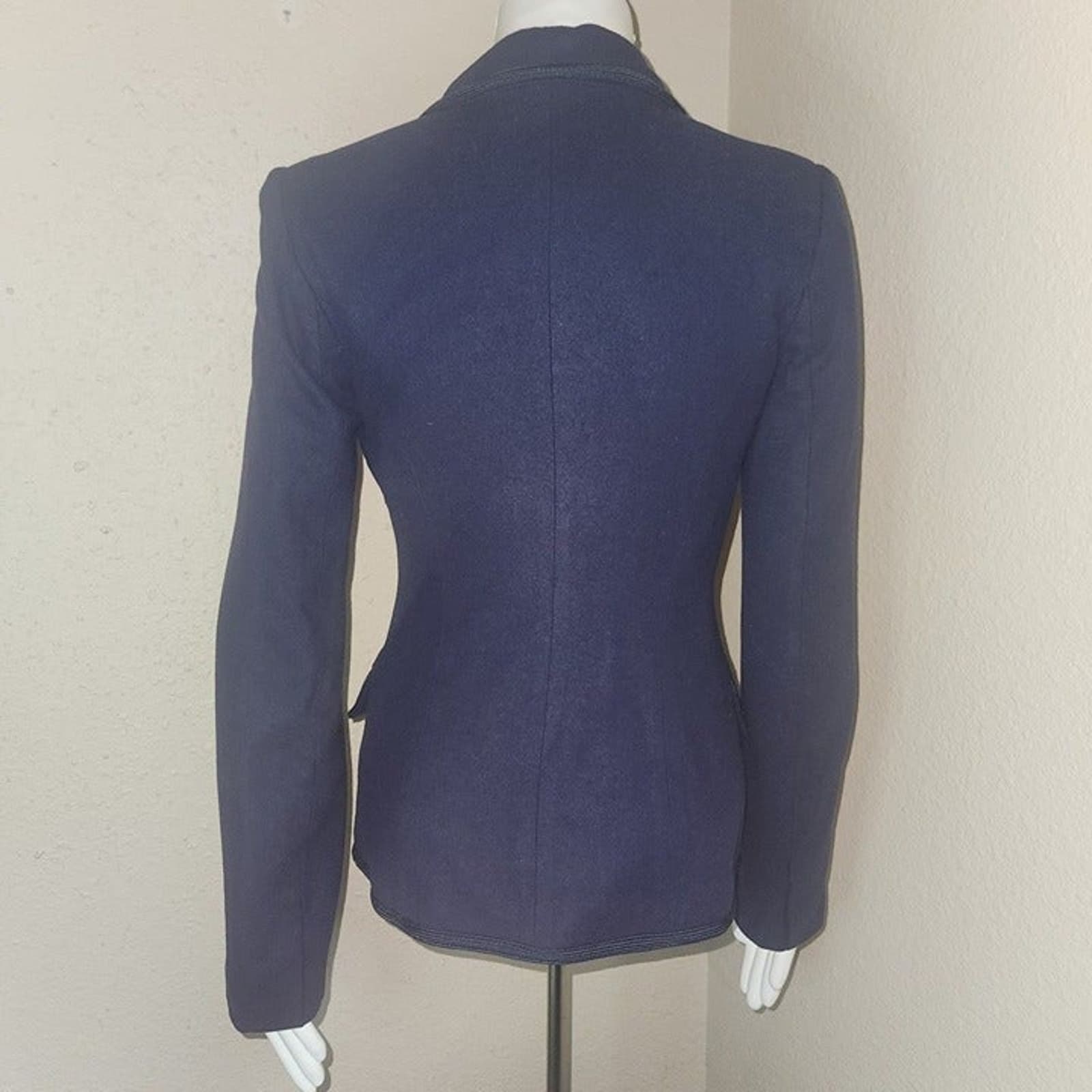 BB Dakota Military Style Wool Blend Jacket, Small - Thumbnail 6