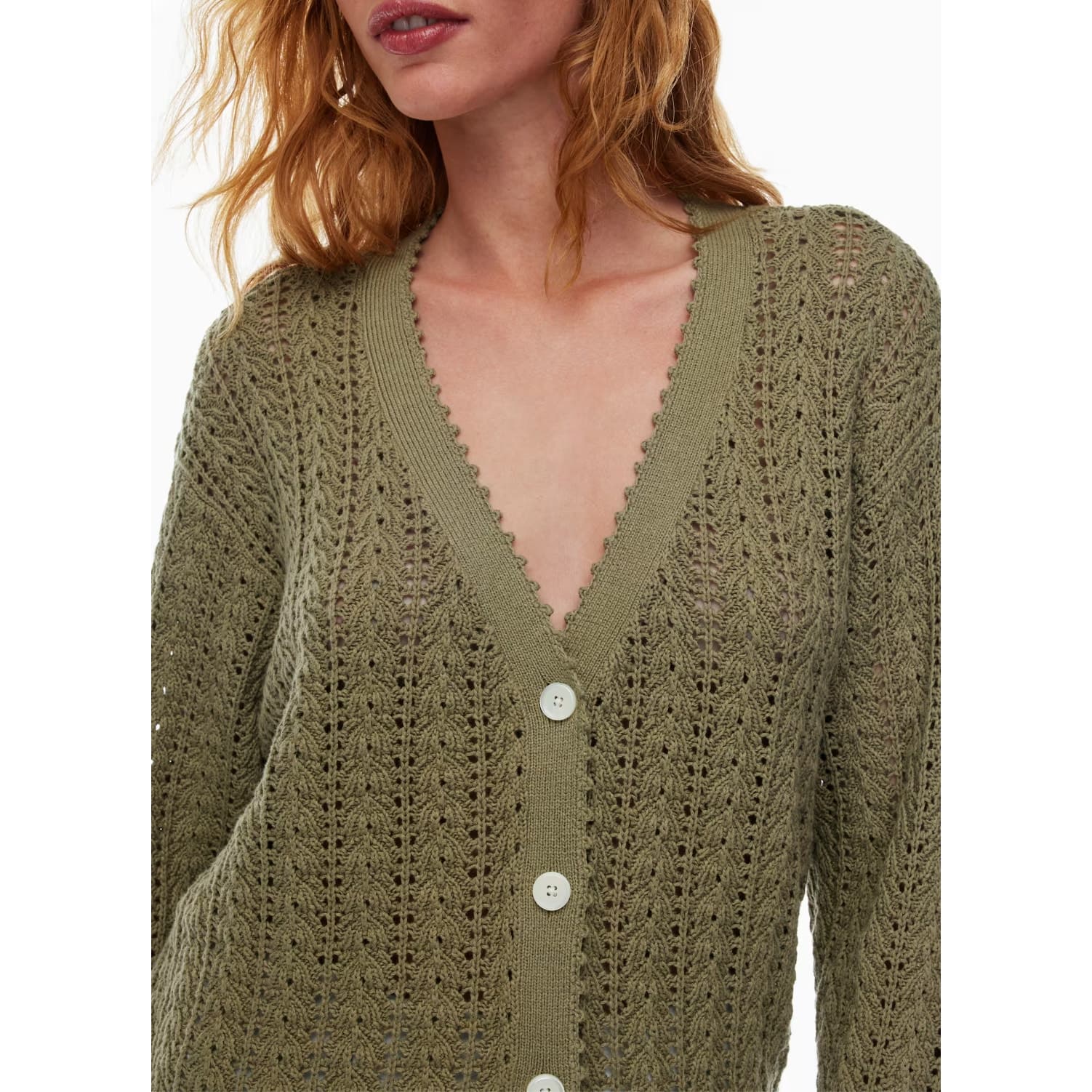 Aritzia Wilfred Reverence Cardigan - Sundried Olive - XXS - Article # 106258 - Thumbnail 7