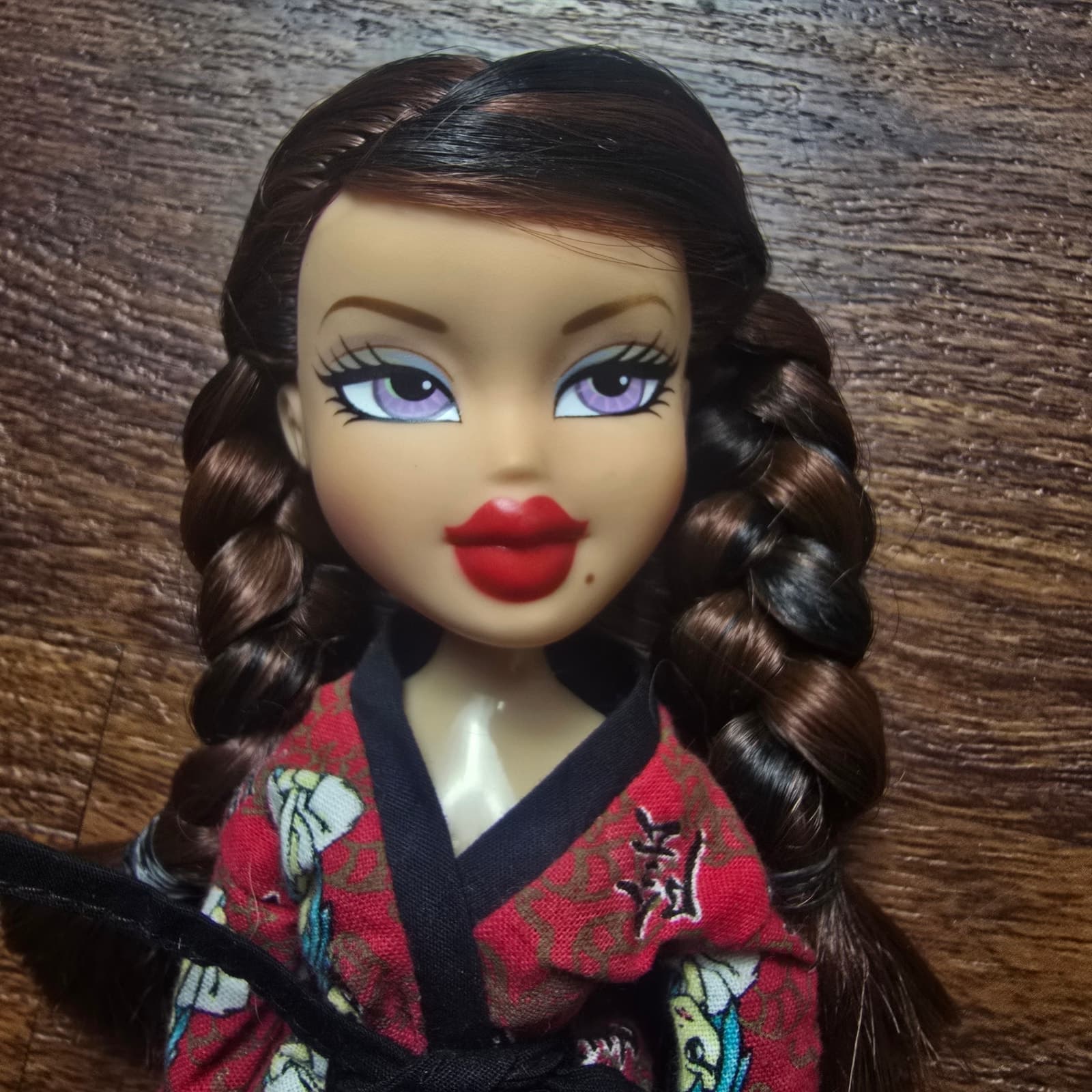Vintage 2005 Bratz Play Sportz Kickin' Karate Roxxi Doll + Outfit Braids - Thumbnail 2