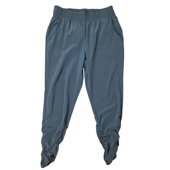 Prana Midtown Capri Ruched Jogger - Black - Medium - Image 1