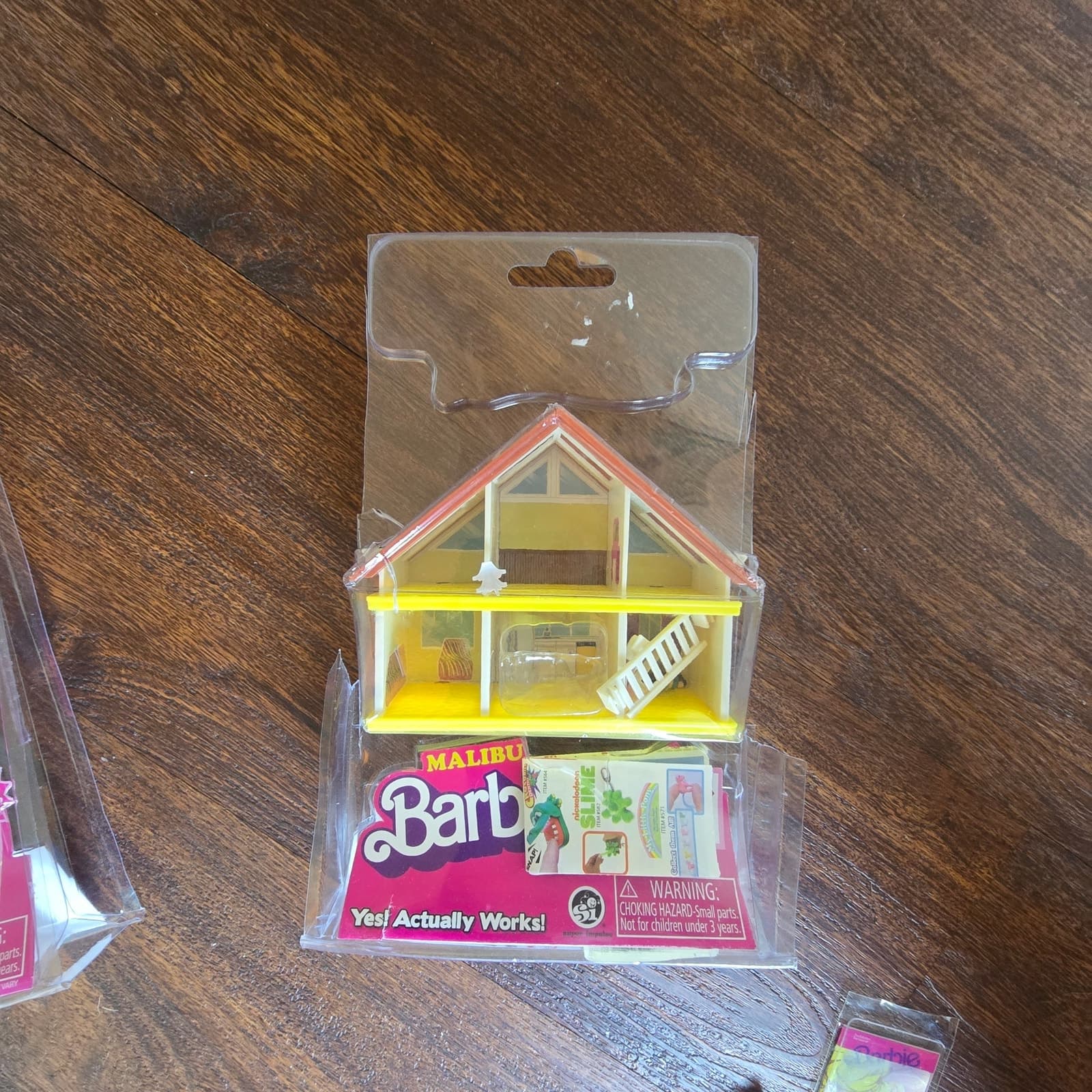 World's Smallest Toys Barbie Bundle Dream House Malibu & Cowgirl Barbie Case - Thumbnail 4