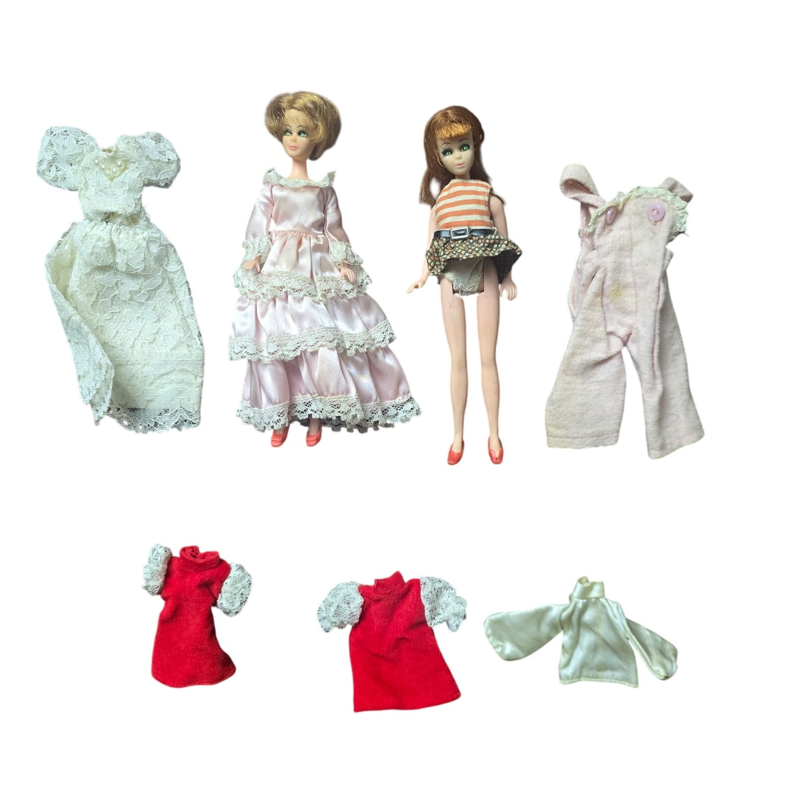 Vintage 1960's/1970 Topper Dawn + Head-to-toe Dawn Doll Bundle + Clothes Shoes - Image 1