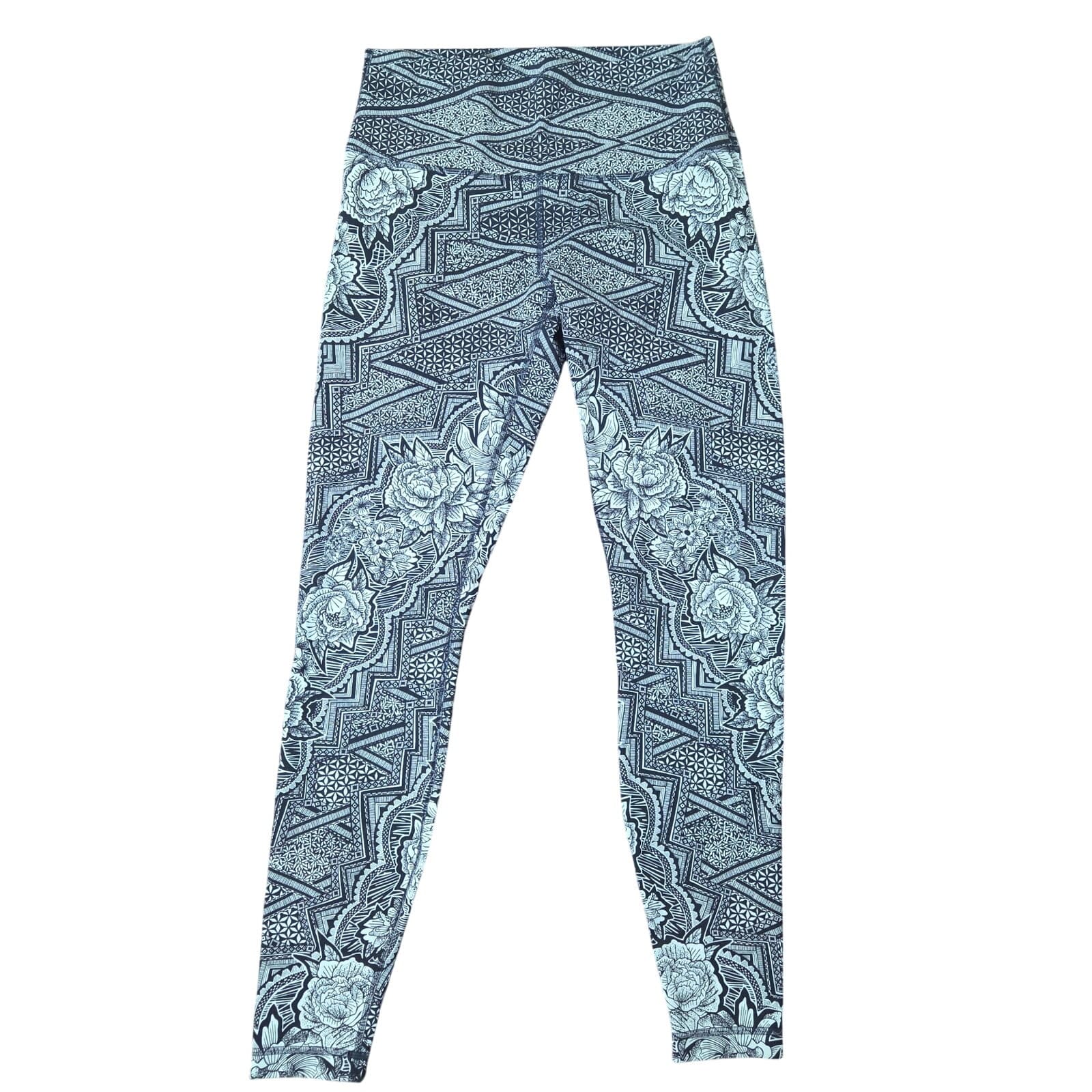 Lululemon Wunder Under Hi-Rise Tight 28" Inked Ice Grey Black Size 10 W5BIUS - Image 1