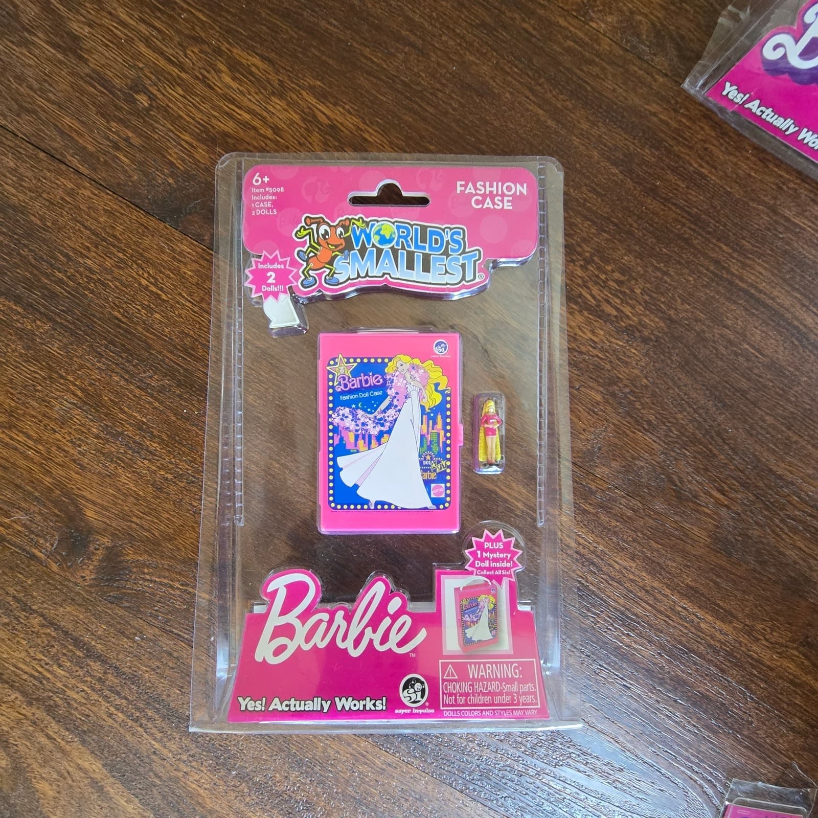 World's Smallest Toys Barbie Bundle Dream House Malibu & Cowgirl Barbie Case - Thumbnail 3