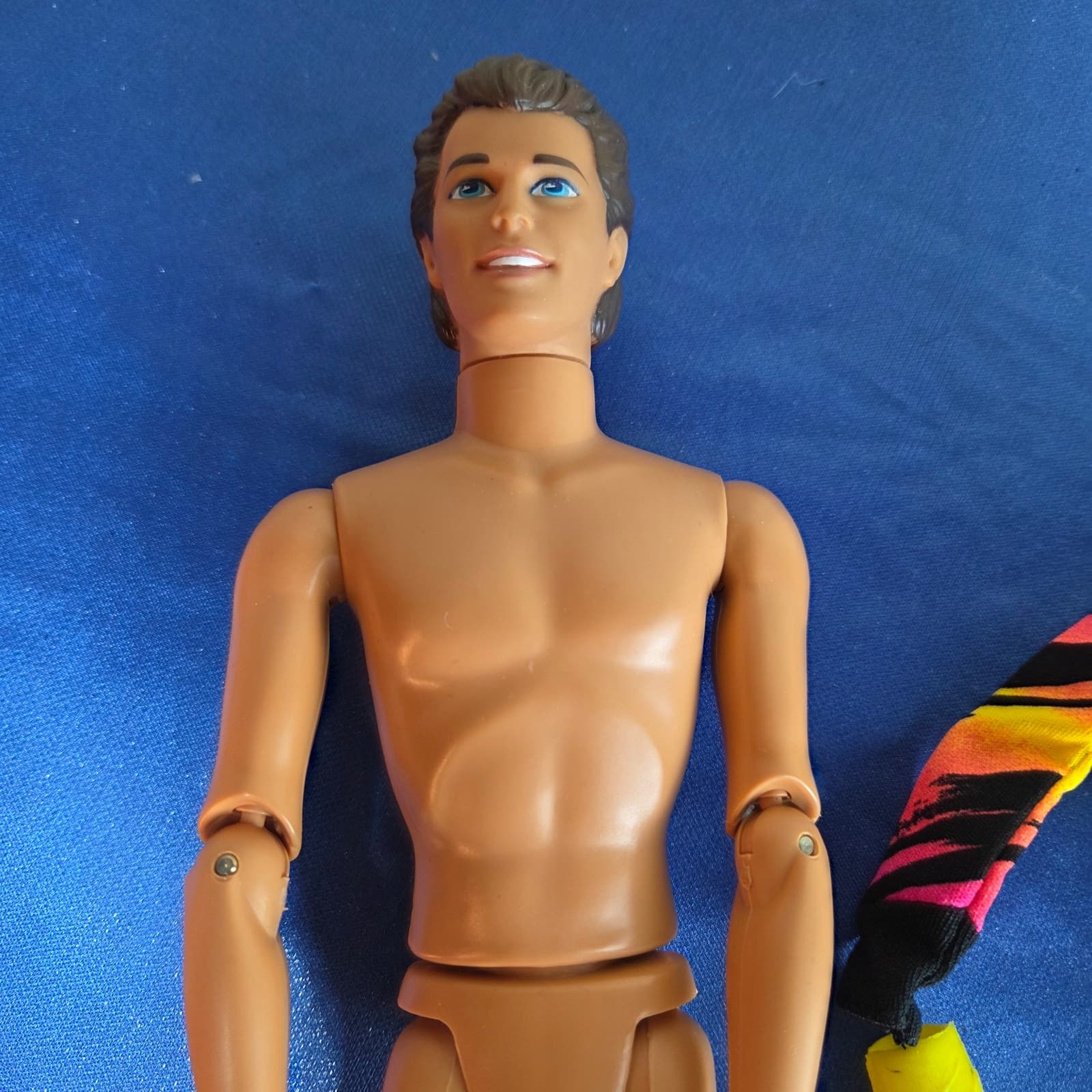 Vintage Barbie 1994 Mattel Hot Skatin' Ken Doll Made to Move Body Outfit Skates - Thumbnail 2