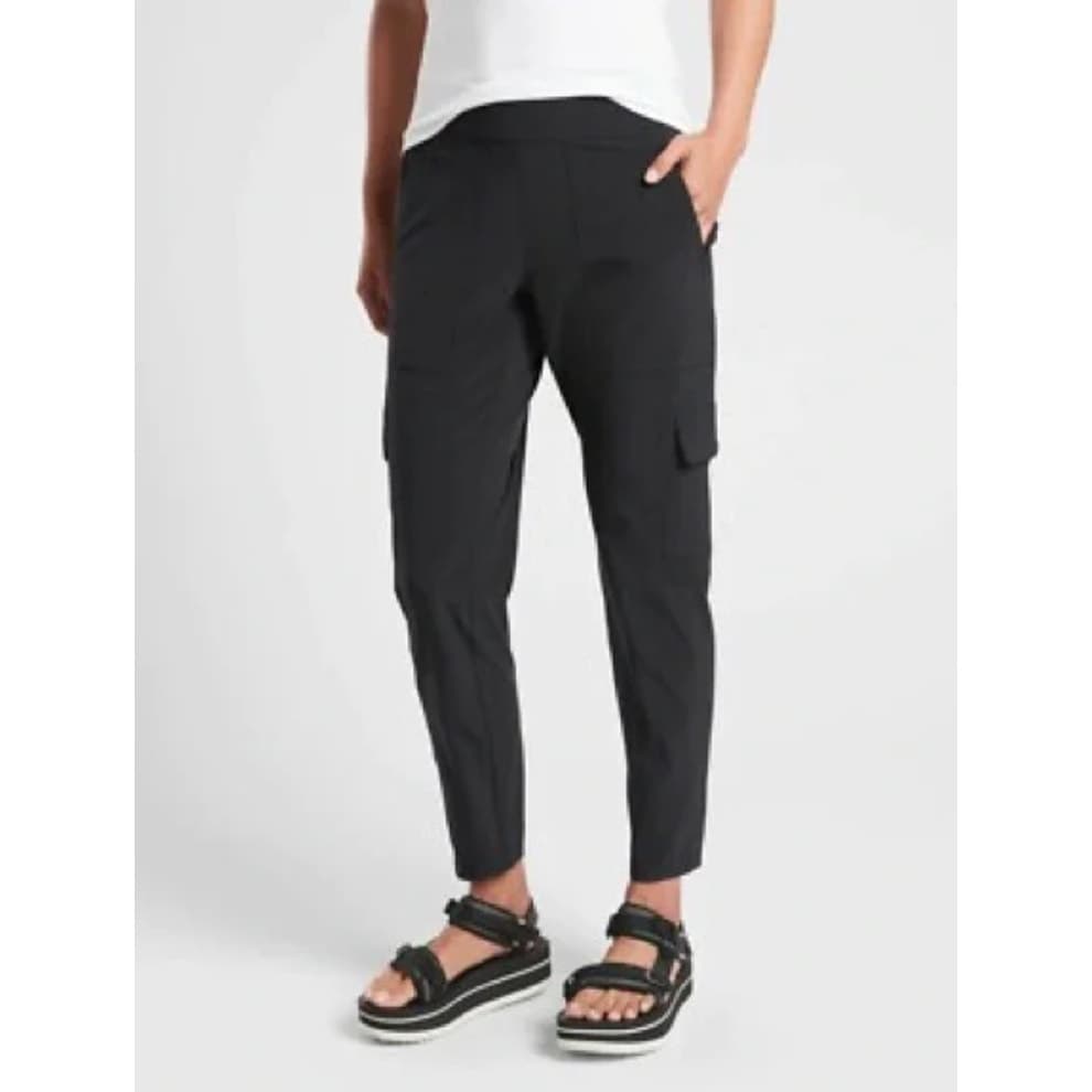 Athleta Chelsea Cargo Pants - Size 10 - Black - 594971 - Thumbnail 3