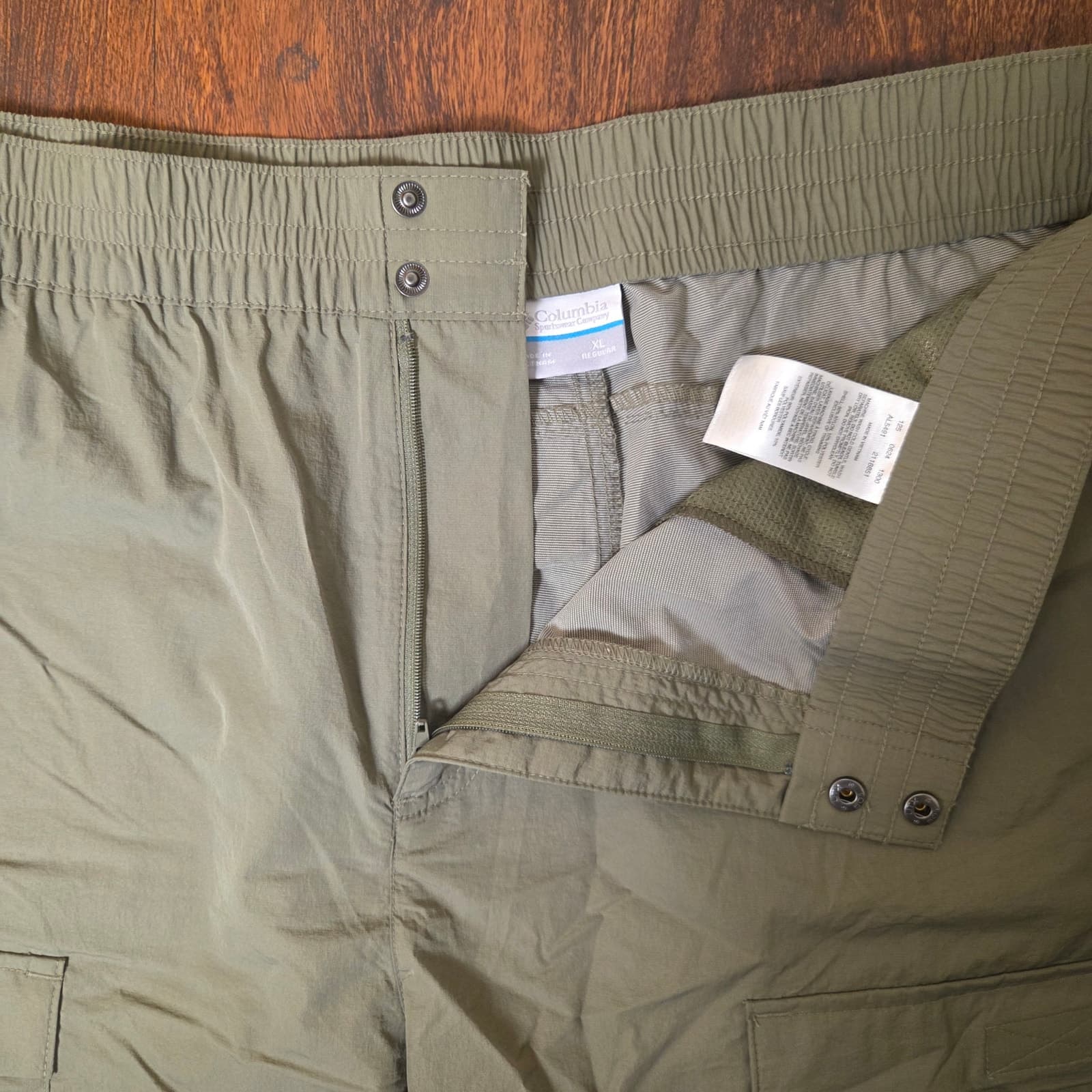 Columbia Elevated View Parachute Pants - Olive Green - XL - Style # 2118851 - Thumbnail 8