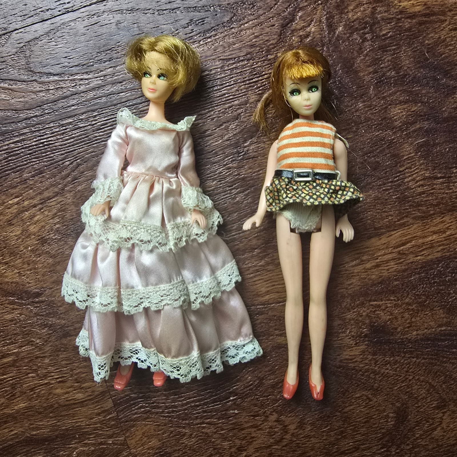 Vintage 1960's/1970 Topper Dawn + Head-to-toe Dawn Doll Bundle + Clothes Shoes - Thumbnail 2