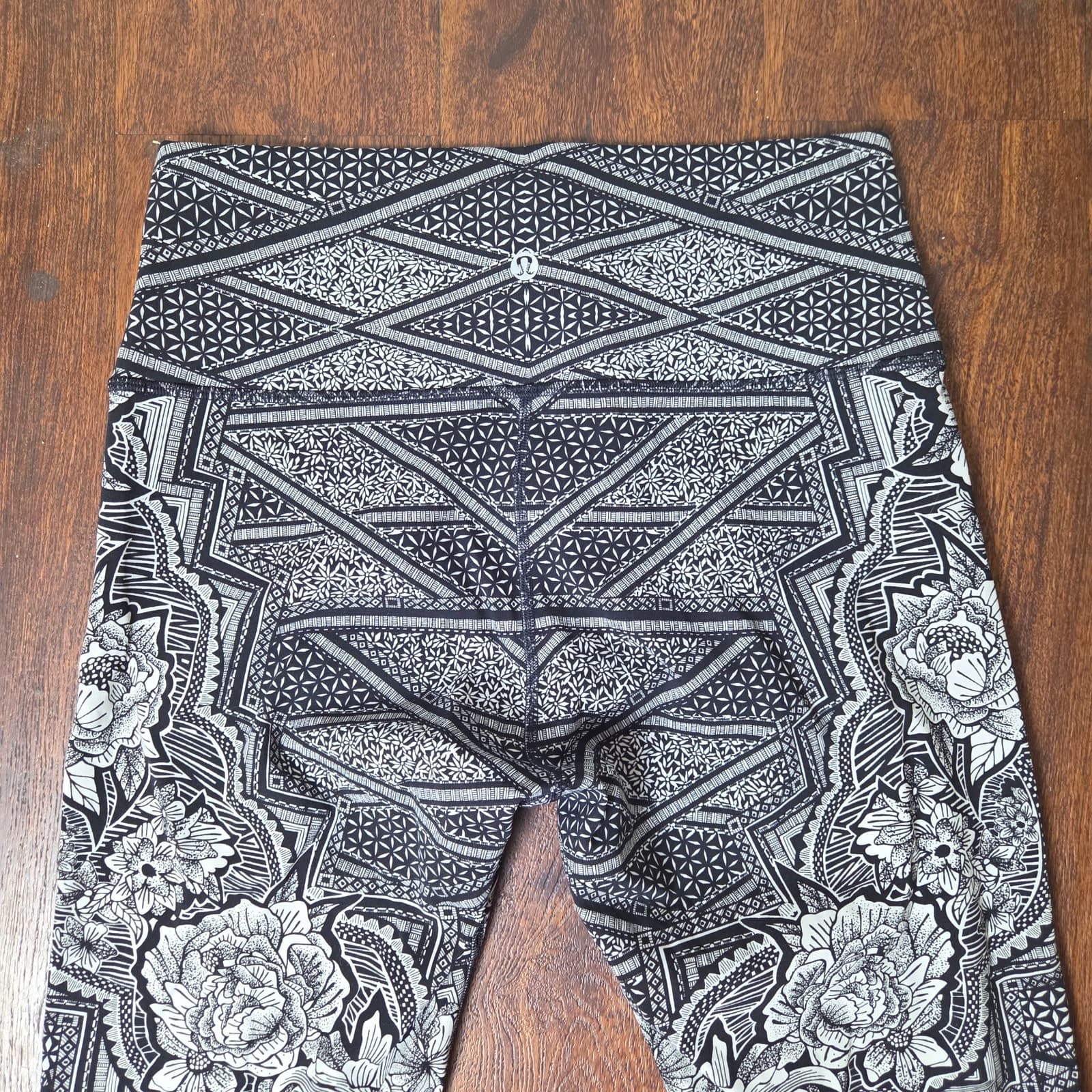 Lululemon Wunder Under Hi-Rise Tight 28" Inked Ice Grey Black Size 10 W5BIUS - Thumbnail 7