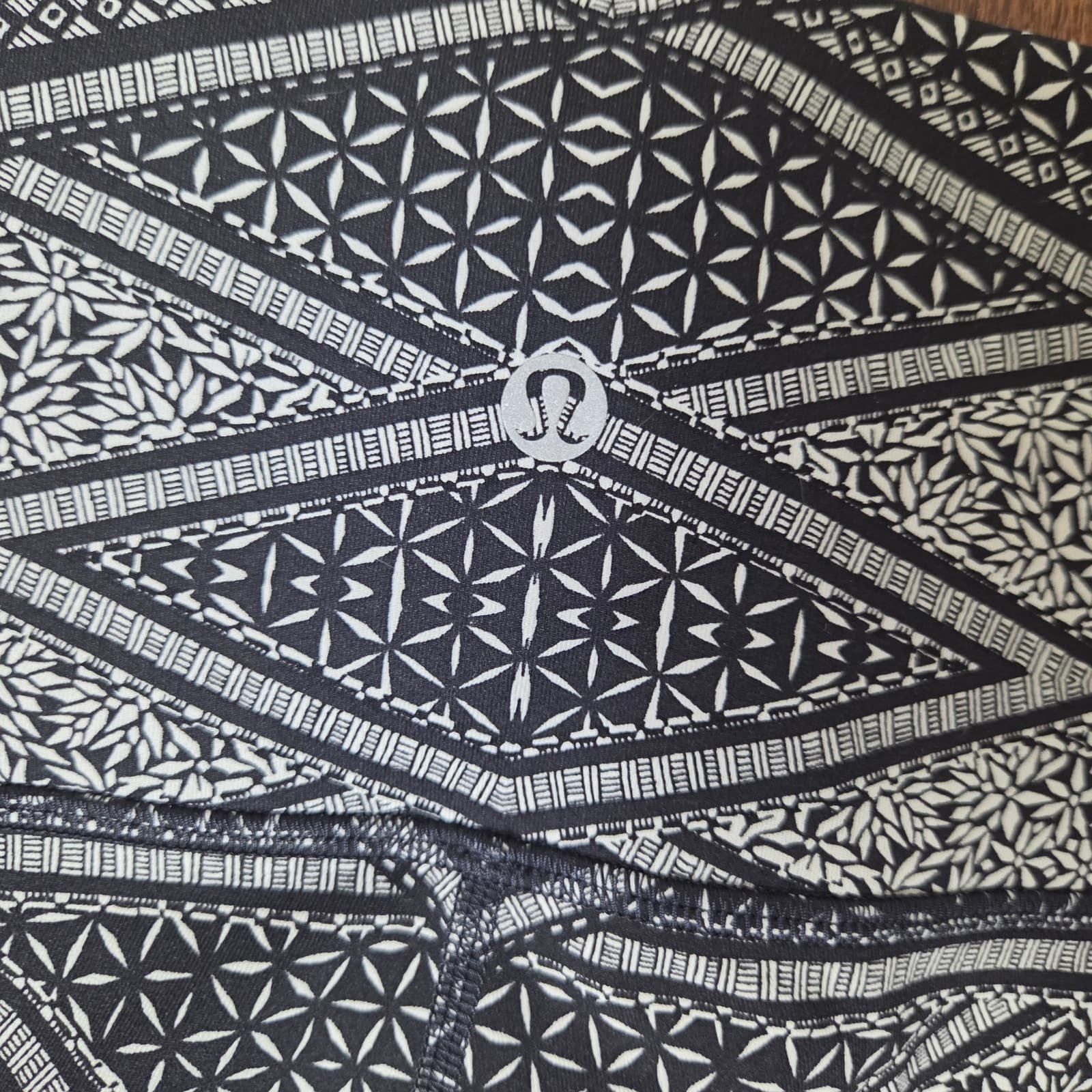 Lululemon Wunder Under Hi-Rise Tight 28" Inked Ice Grey Black Size 10 W5BIUS - Thumbnail 8