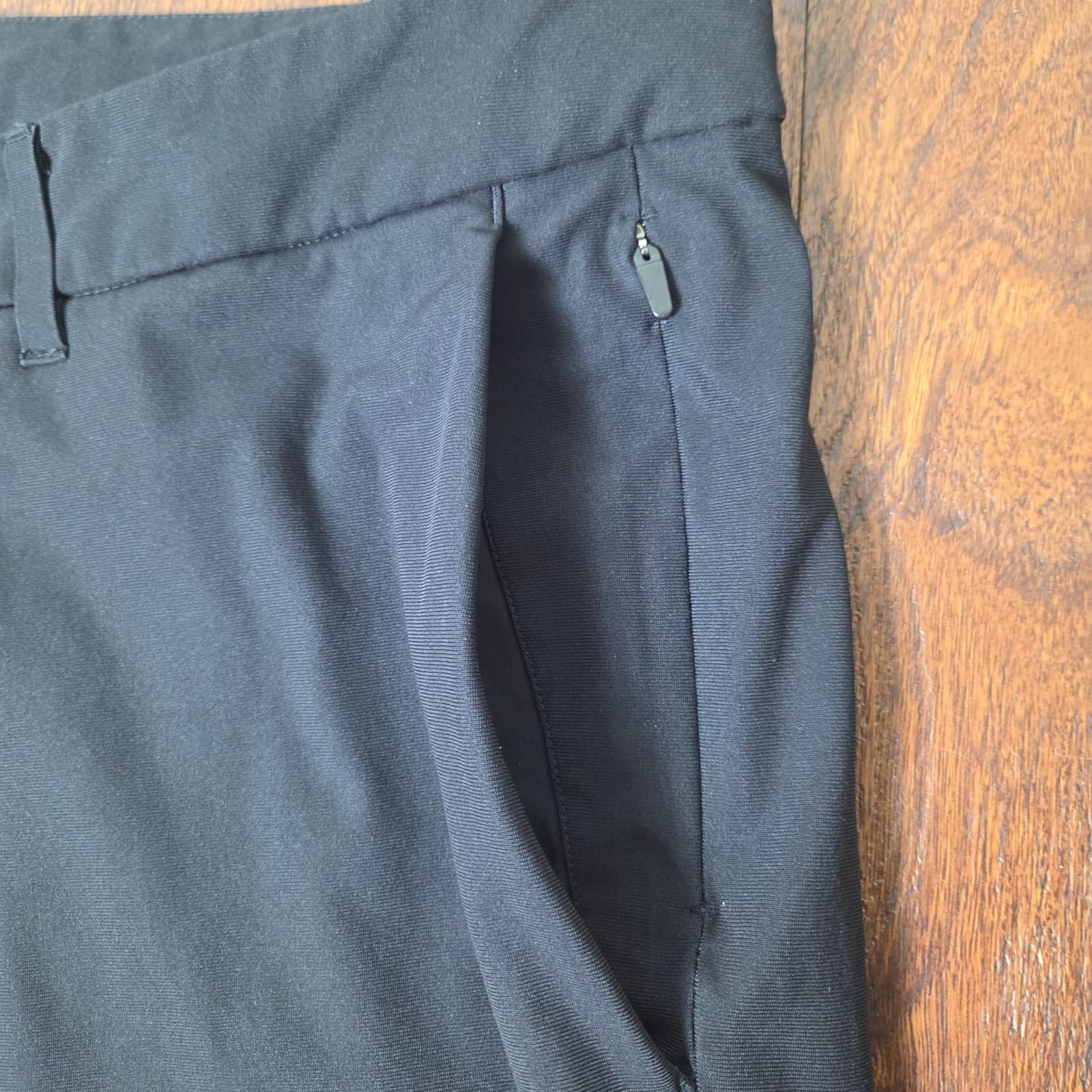 Lululemon Commission Pant Slim Fit Warpstreme 34" Inseam - Melanite - 40 x 34 - Thumbnail 6