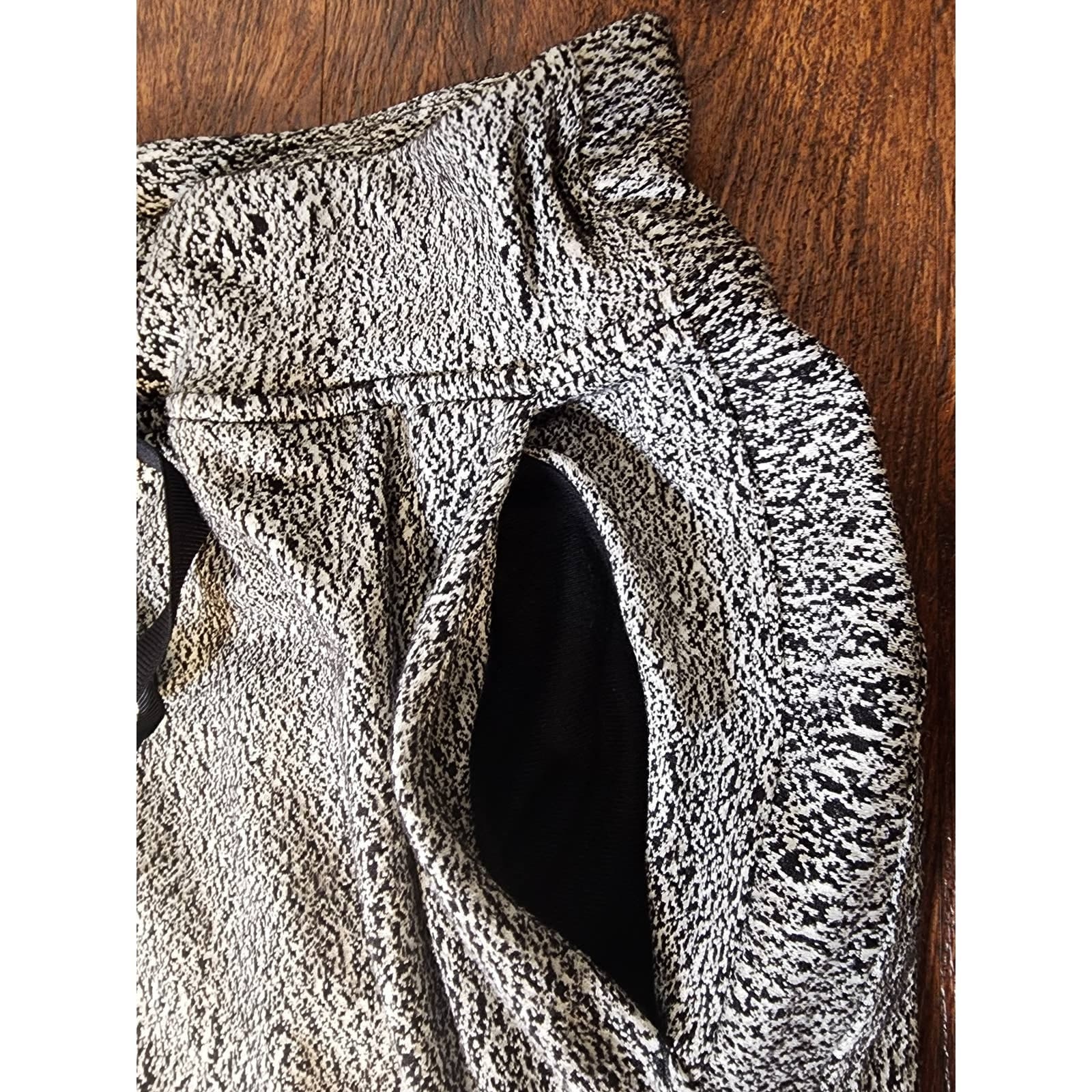 Lululemon Ready to Rulu Pant in Running Luon Spray Jacquard White Black Size 8 - Thumbnail 8