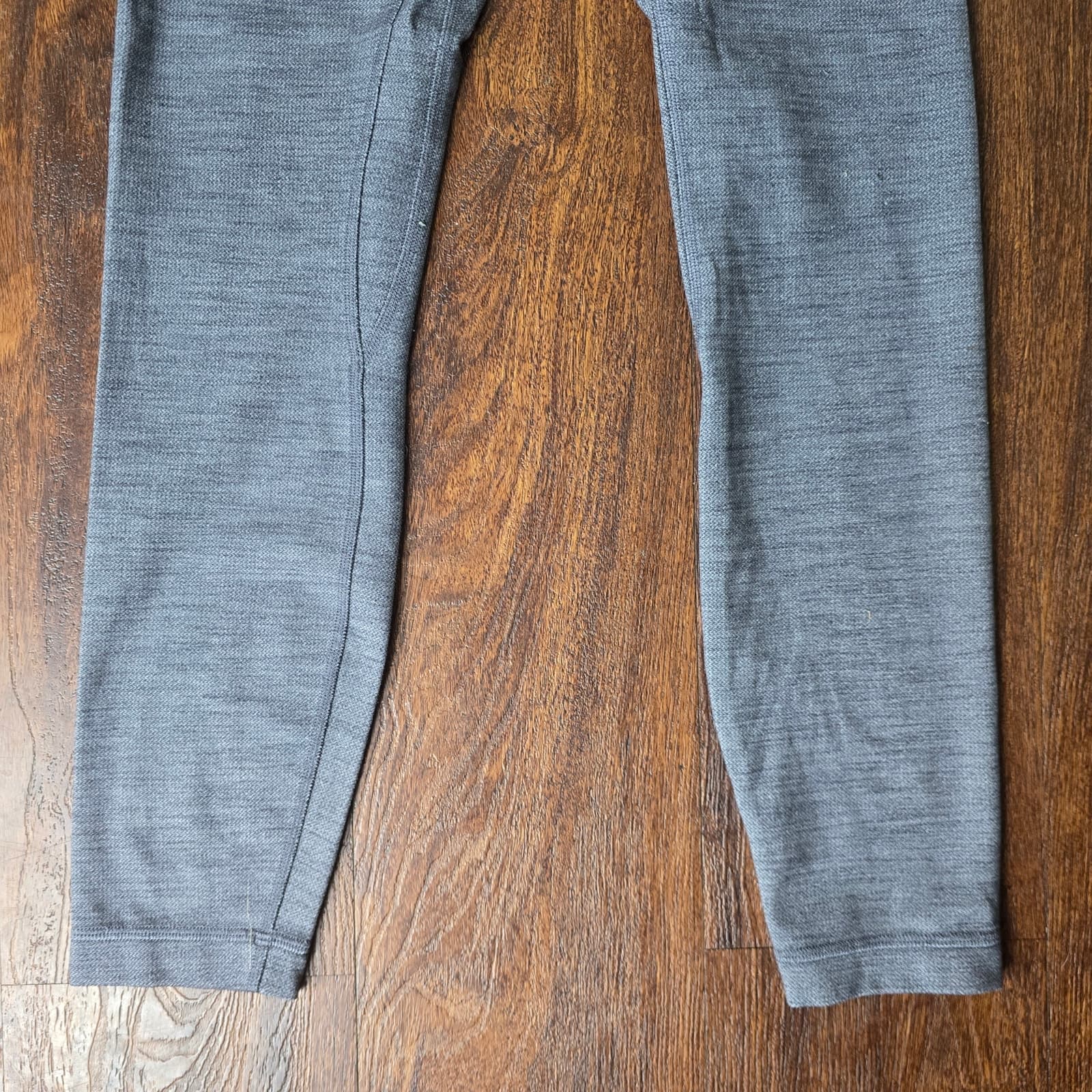Lululemon Align Pant II 25" Mini Heathered Herringbone Heathered Black White - Thumbnail 3