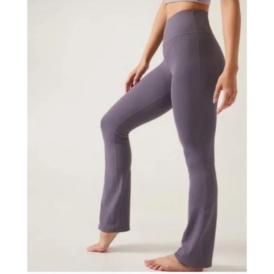 ATHLETA Transcend Slim Yoga Pant, Small, Gray - Image 1