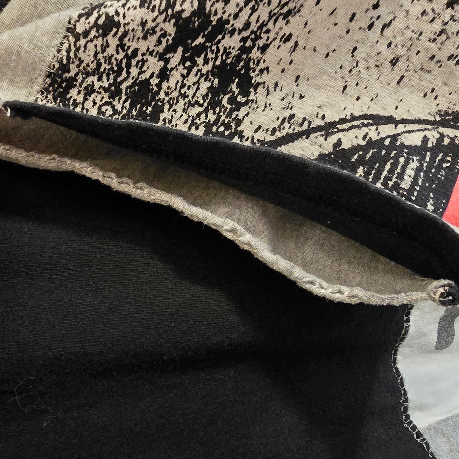 Unique Wearable Art A Girl Is A Gun I Heart NY OOAK Long Sleeve Shirt - Thumbnail 12