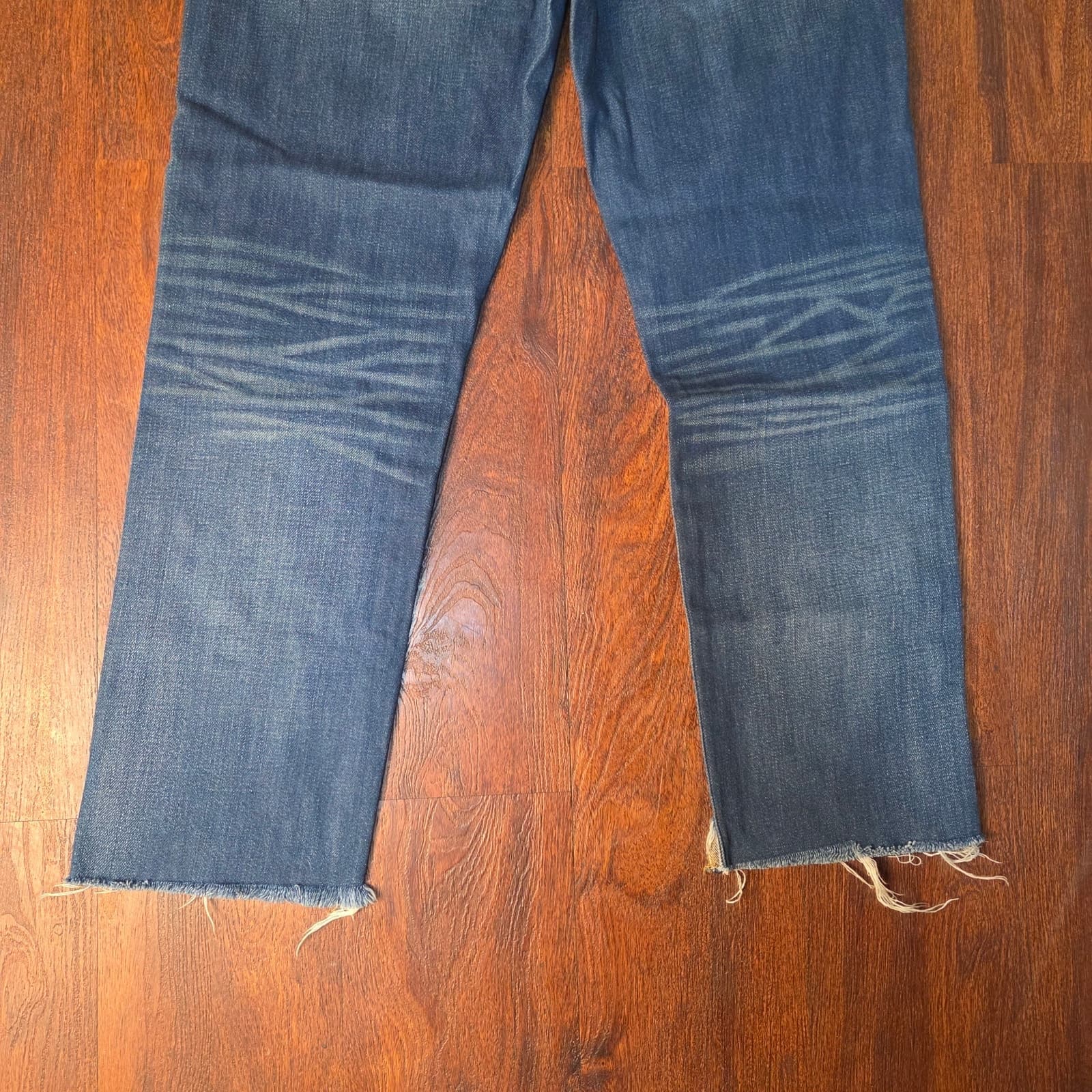 Madewell The Perfect Vintage Jean High Rise Raw Hem Cropped - 26 - Thumbnail 7