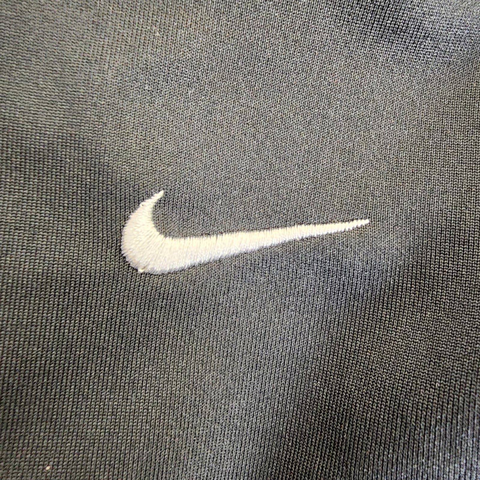 Nike Full Zip Black Mock Neck Track Running Jacket, XS - Thumbnail 4