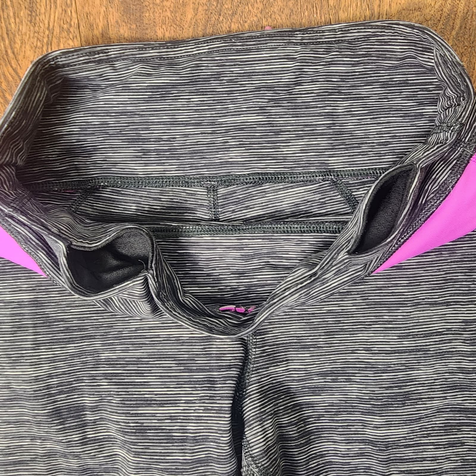 Lululemon Run: Inspire Crop II Wee Are From Space Black Combo / Ultra Violet, 6 - Thumbnail 6