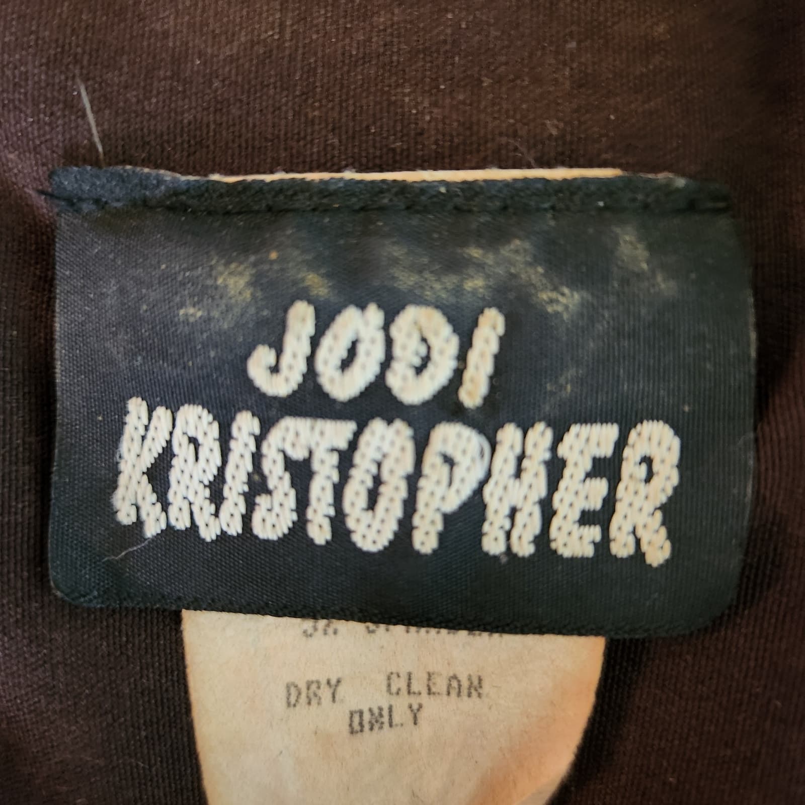 Jodi Kristopher Y2K 90s Vintage Drop Waist Knee Length Sheath Dress, Size 5/6 - Thumbnail 5