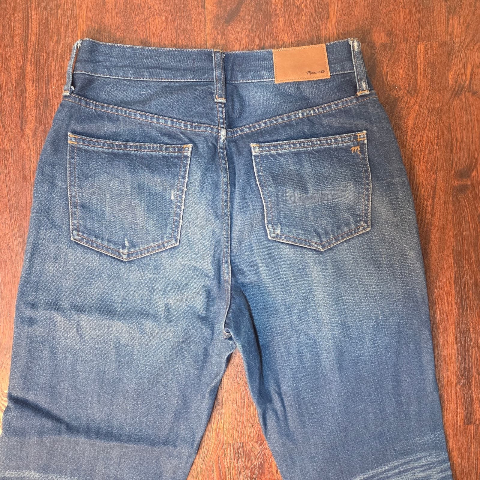 Madewell The Perfect Vintage Jean High Rise Raw Hem Cropped - 26 - Thumbnail 6