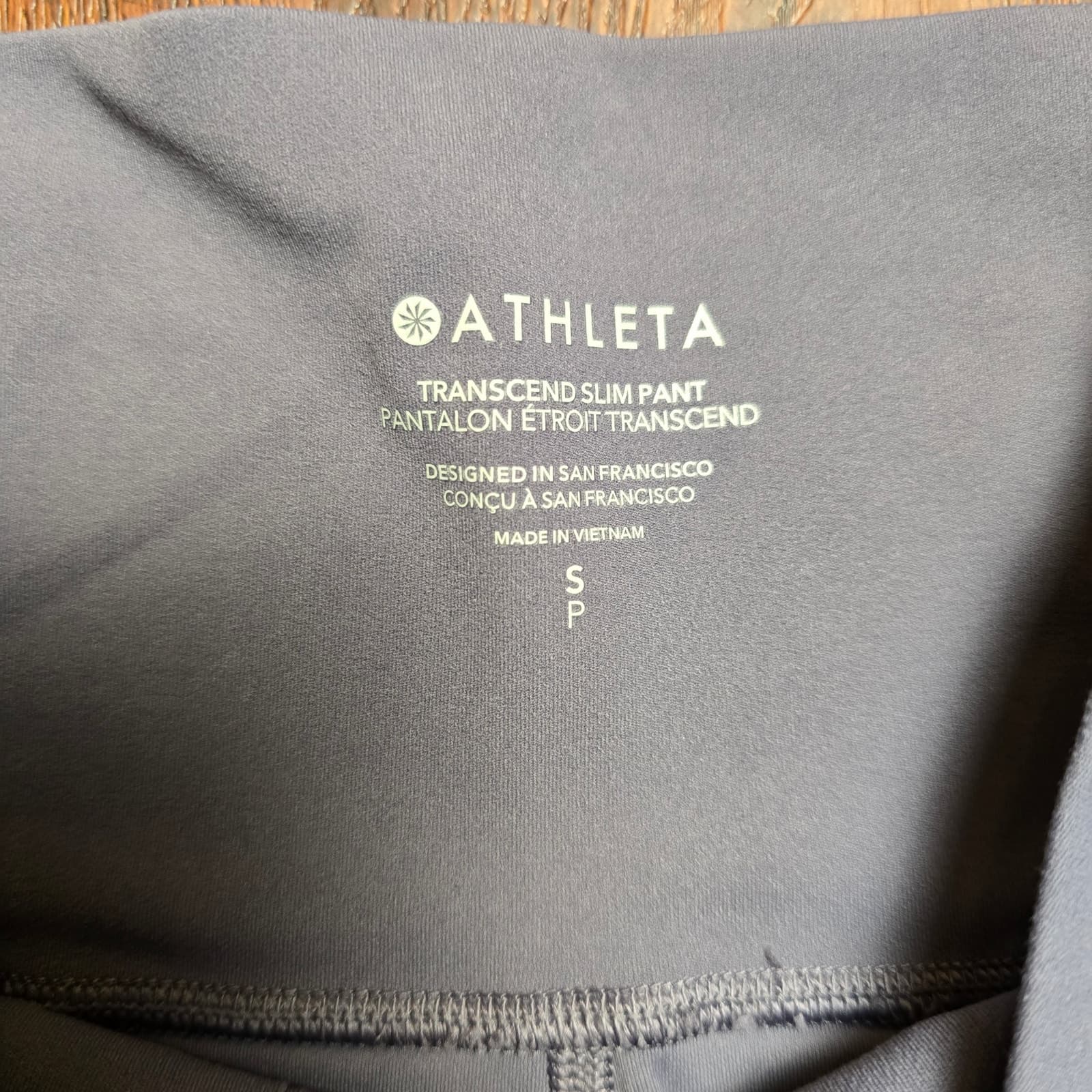 ATHLETA Transcend Slim Yoga Pant, Small, Gray - Thumbnail 9
