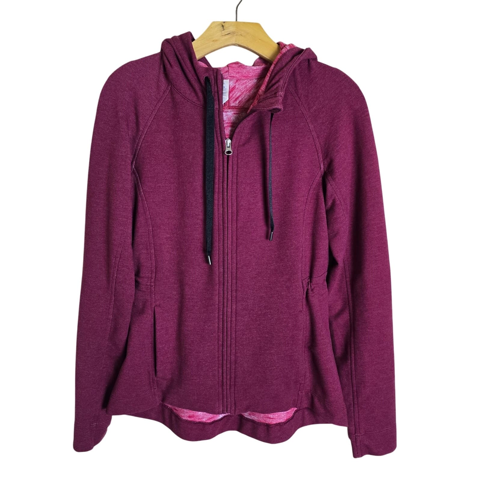 Lululemon Take Ten Hoodie in Rosewood Size 4 - Thumbnail 6