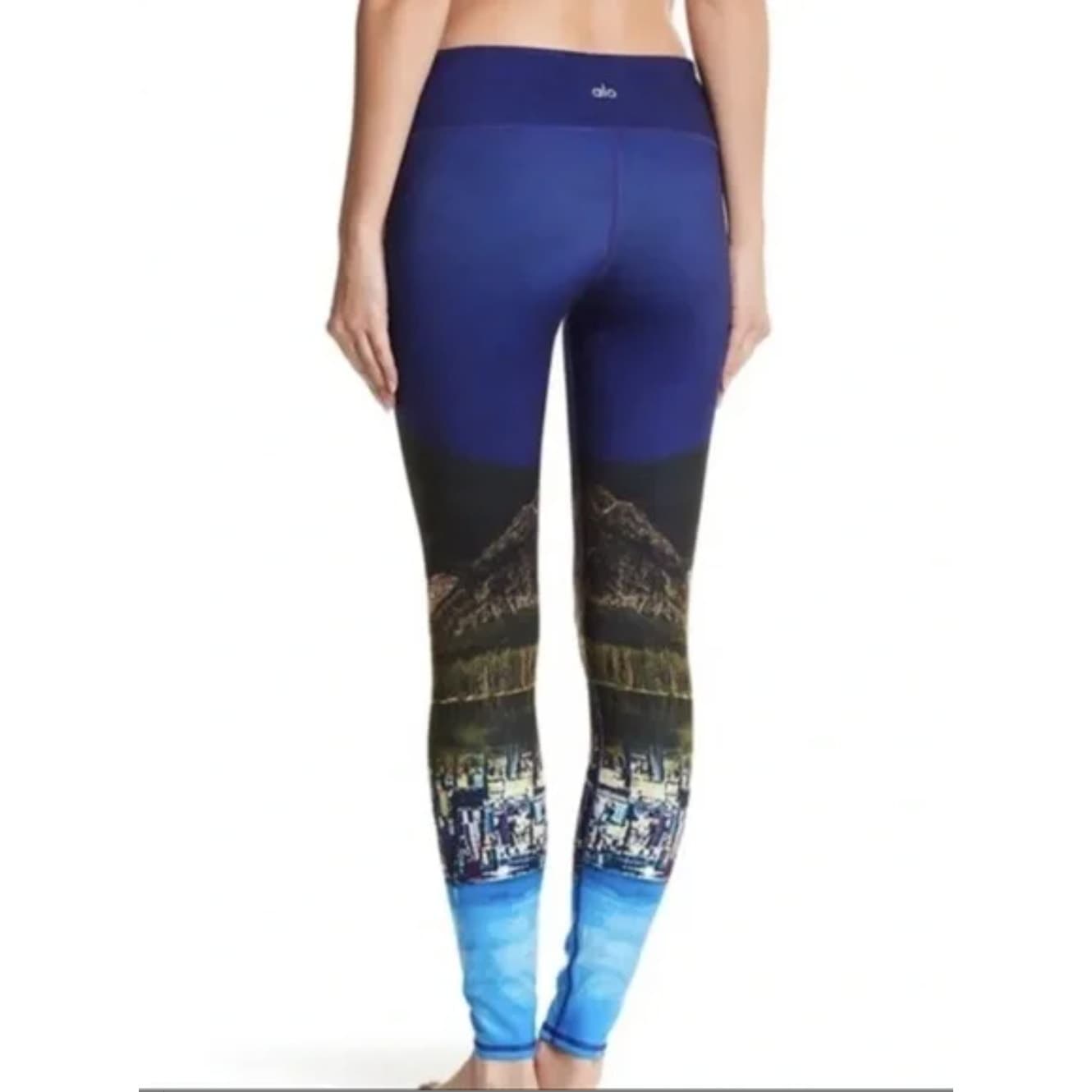 alo yoga Dreamscape Airbrush High Waisted Leggings, XS - Thumbnail 3