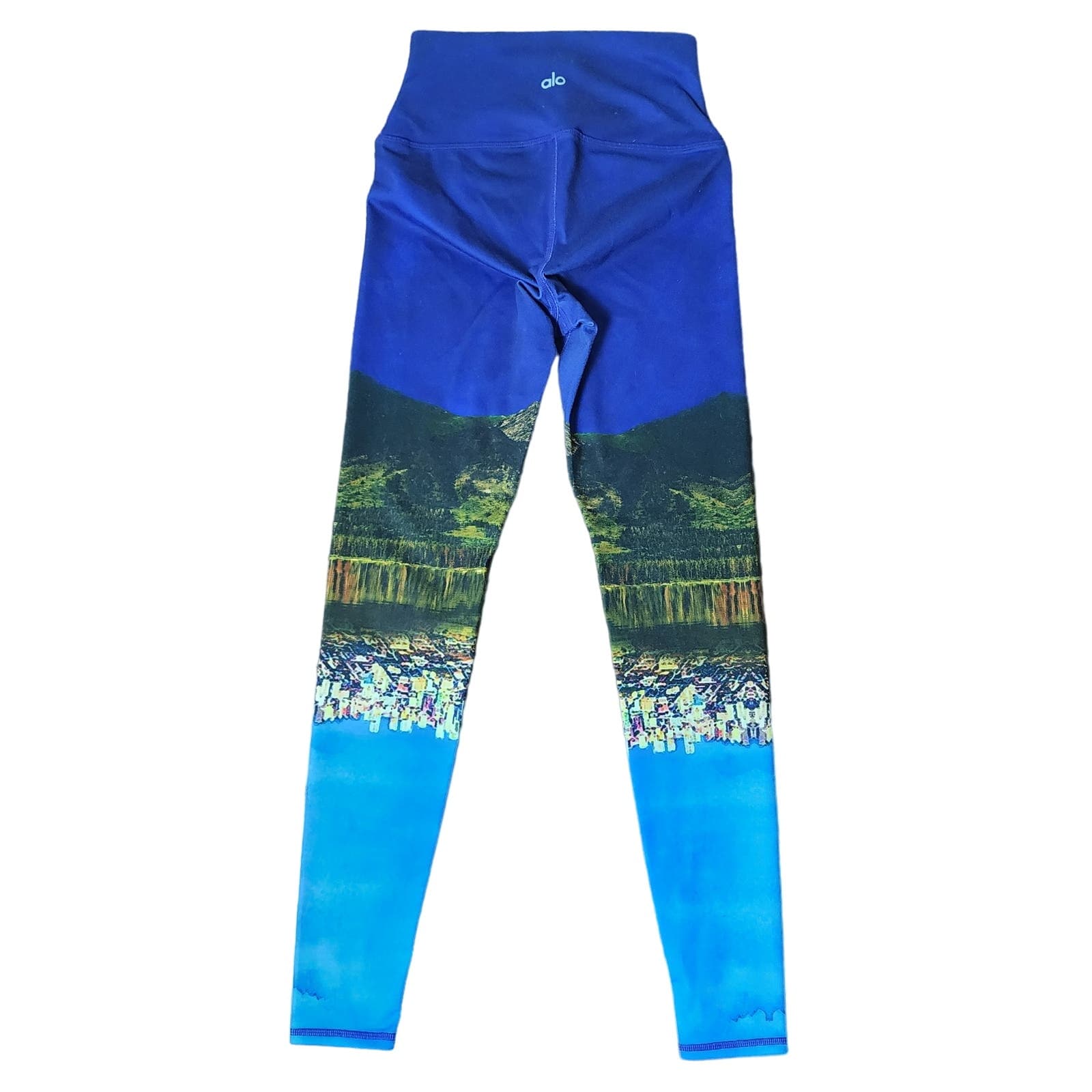 alo yoga Dreamscape Airbrush High Waisted Leggings, XS - Thumbnail 5