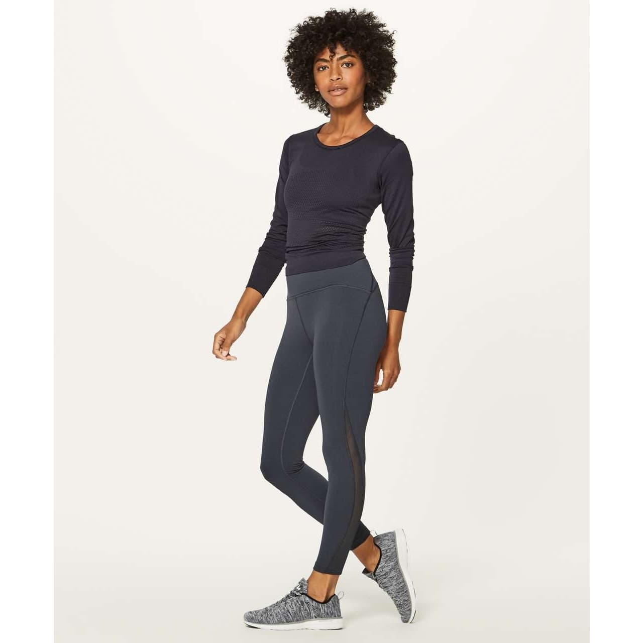 Lululemon Train Times 7/8 Pant (25" ) Melanite, Size 2 - W5AMOS - Thumbnail 2