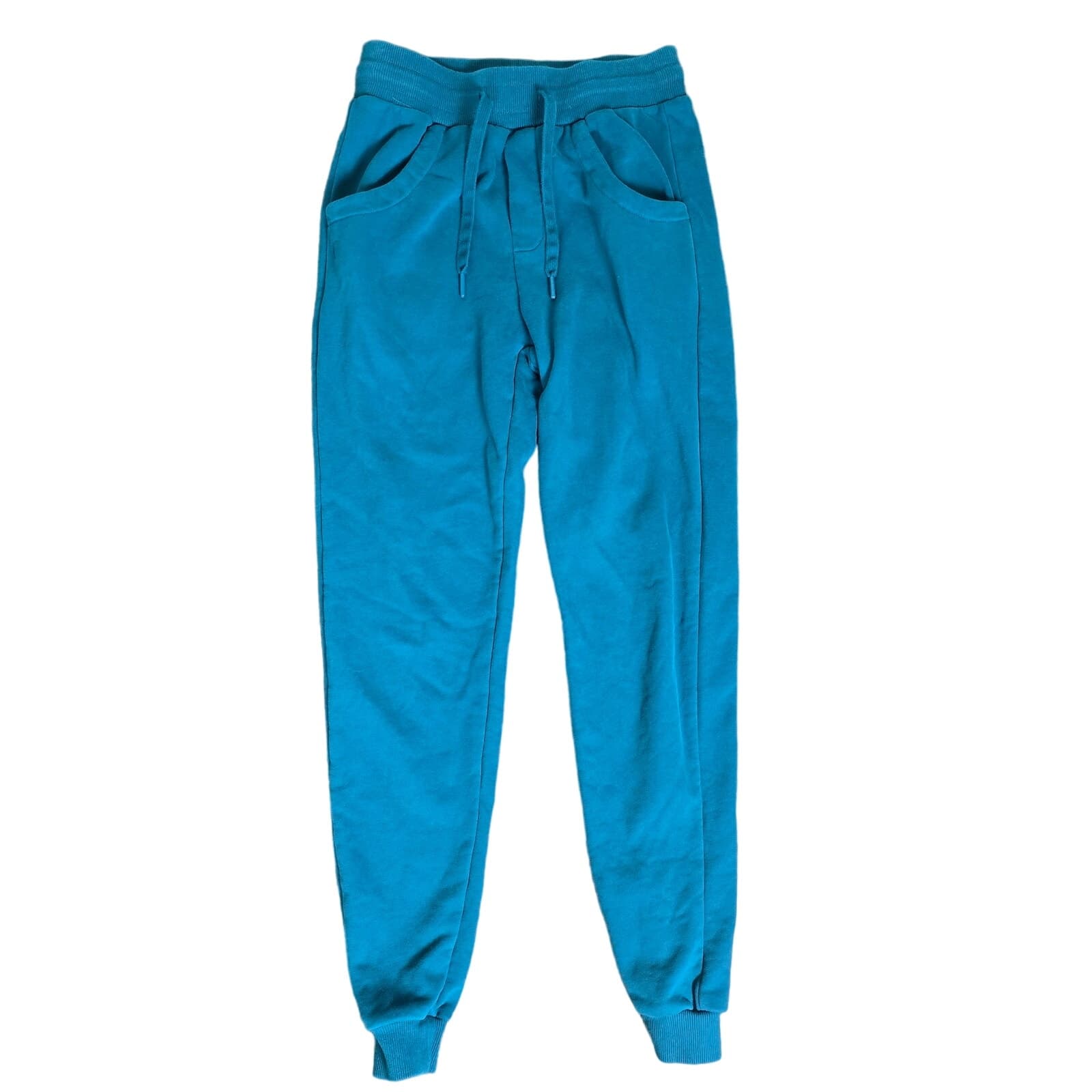 ZYIA Active Sleepover Sweats Joggers in Emerald Teal Blue, Small - Thumbnail 5
