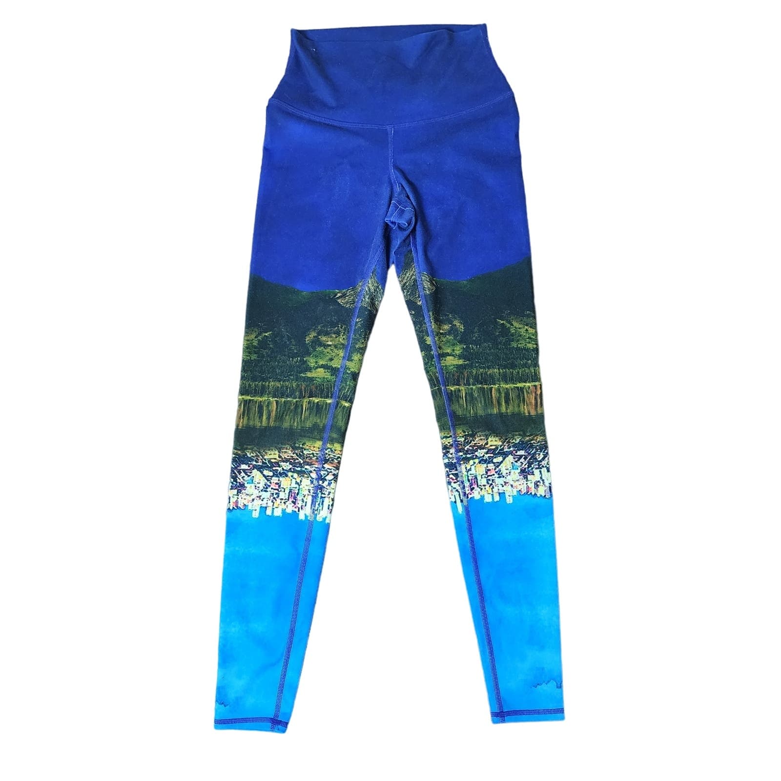 alo yoga Dreamscape Airbrush High Waisted Leggings, XS - Thumbnail 4