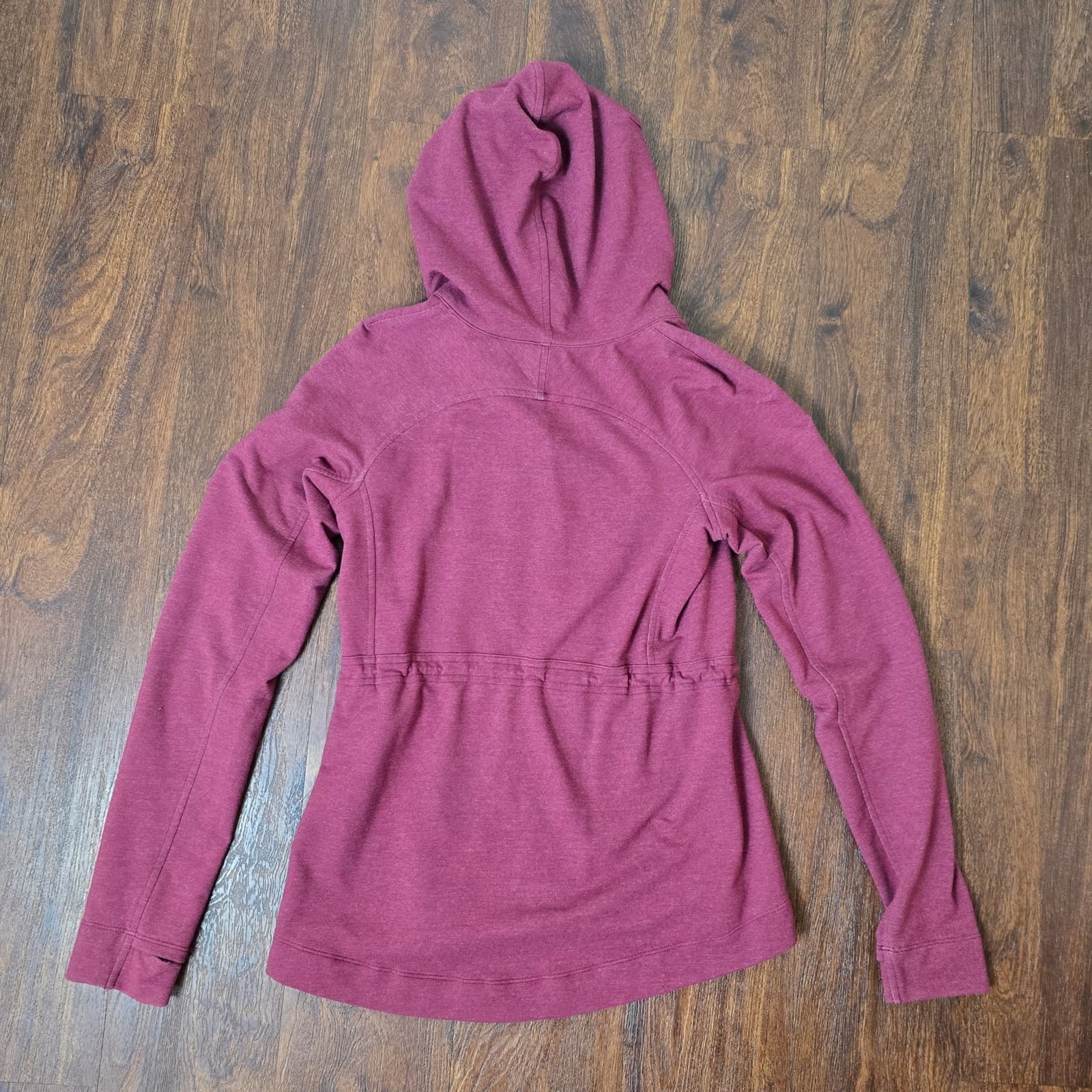 Lululemon Take Ten Hoodie in Rosewood Size 4 - Thumbnail 5