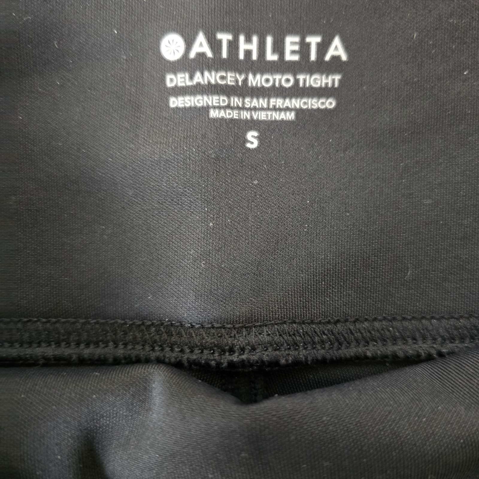 ,Athleta Delancey Moto Tight - Black - Small - 598323 - Thumbnail 8