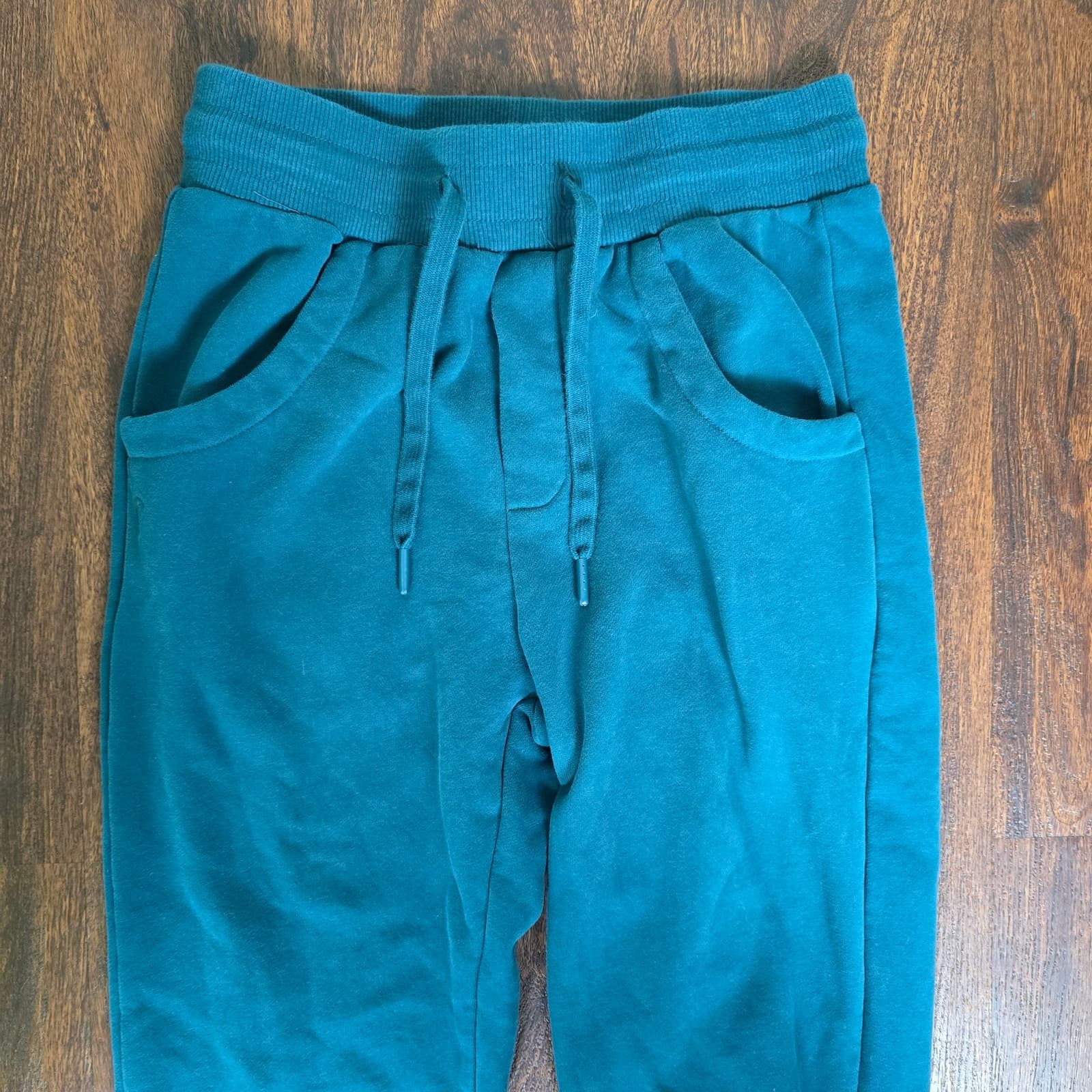 ZYIA Active Sleepover Sweats Joggers in Emerald Teal Blue, Small - Thumbnail 7