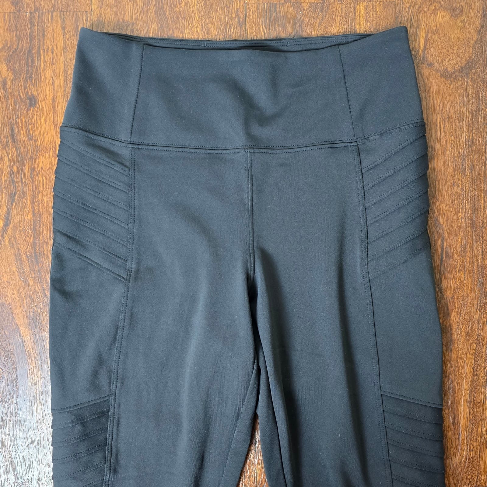 ,Athleta Delancey Moto Tight - Black - Small - 598323 - Thumbnail 4